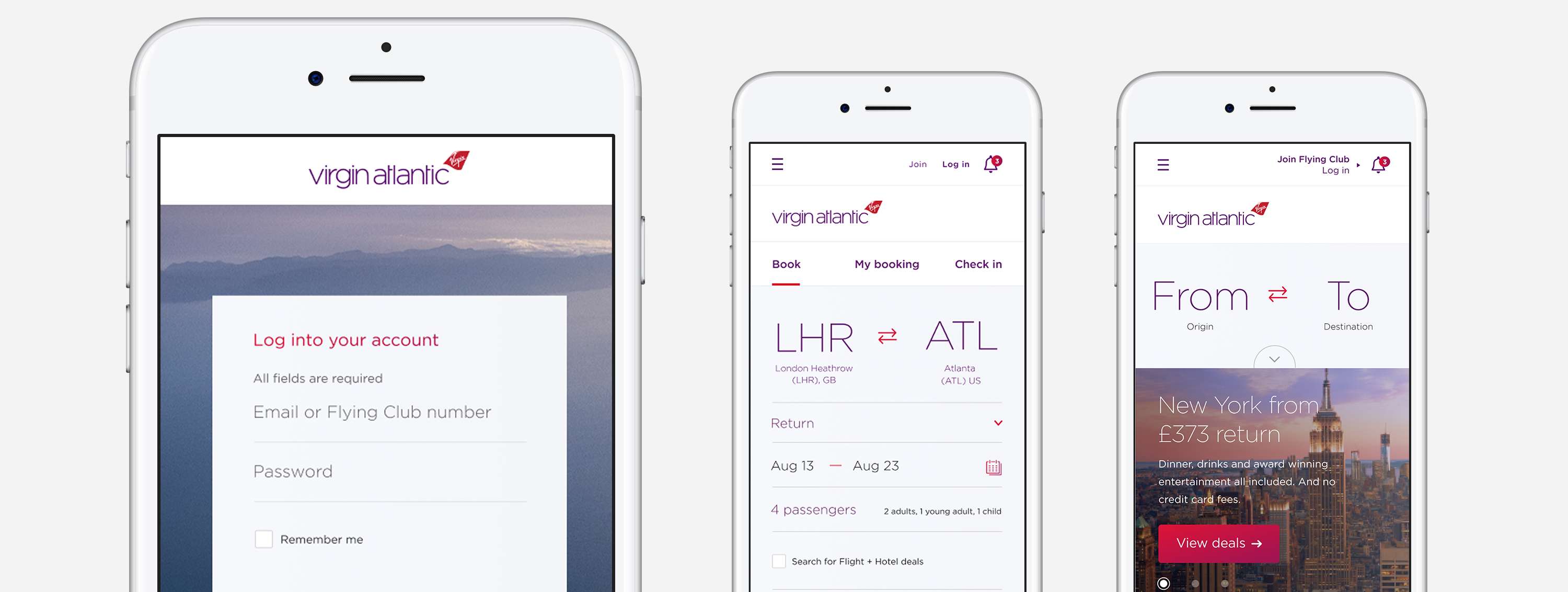 Redefining flight searches by Virgin Atlantic