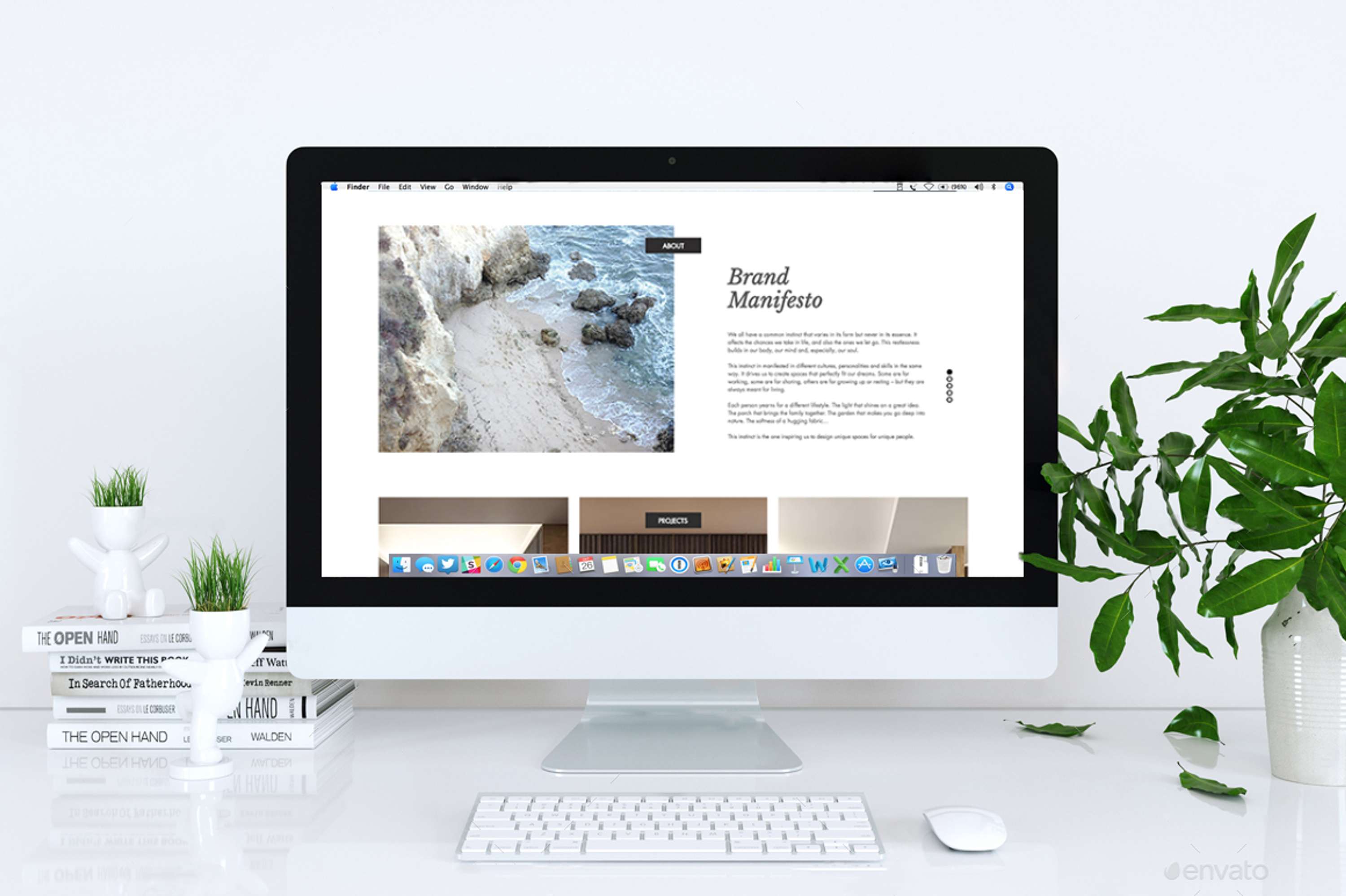 Web design for an architecture and interior design company. by Ester Anton Vazquez