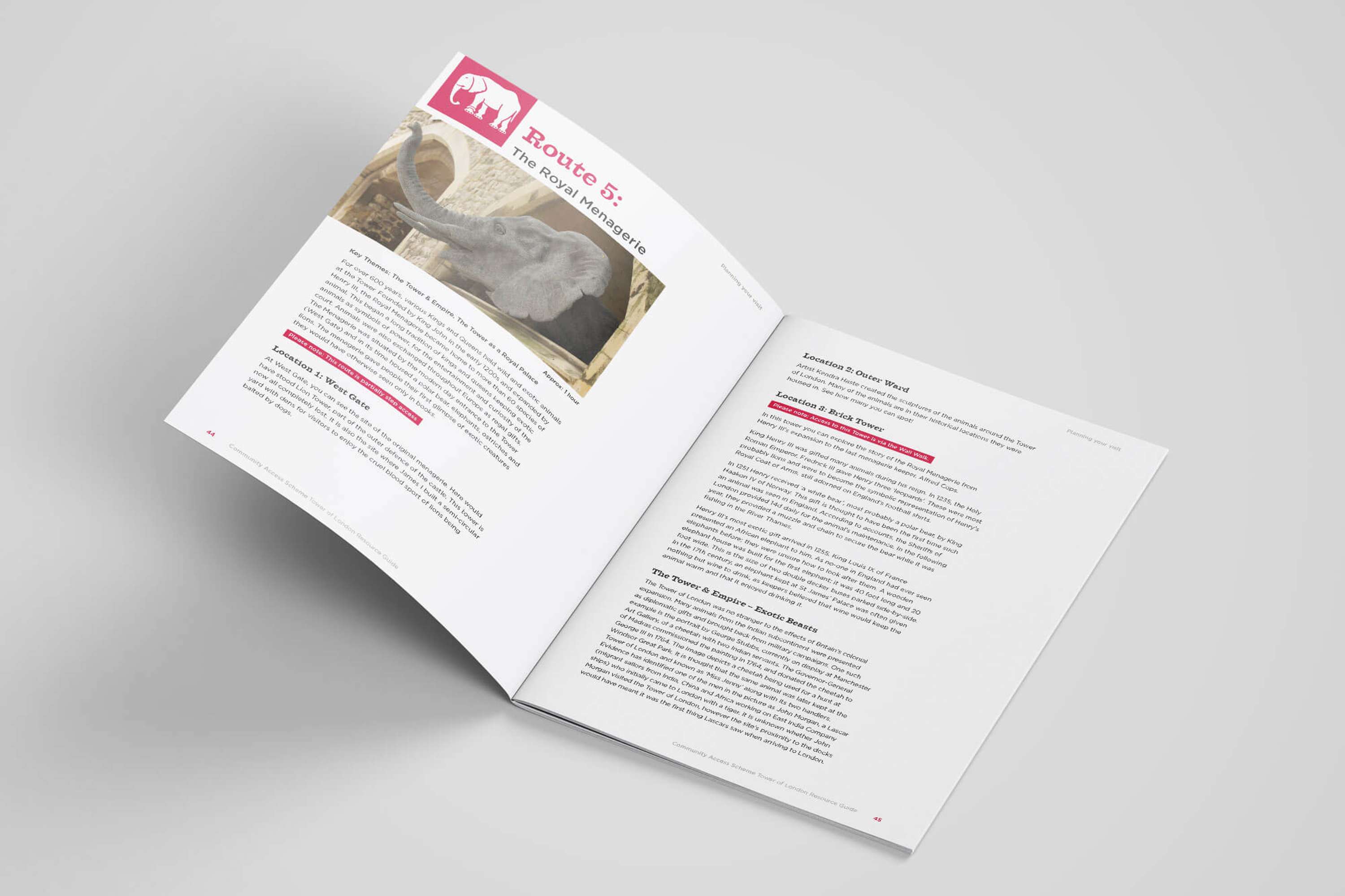 Community Access Scheme Tower of London Guide Book by Daniel Taylor