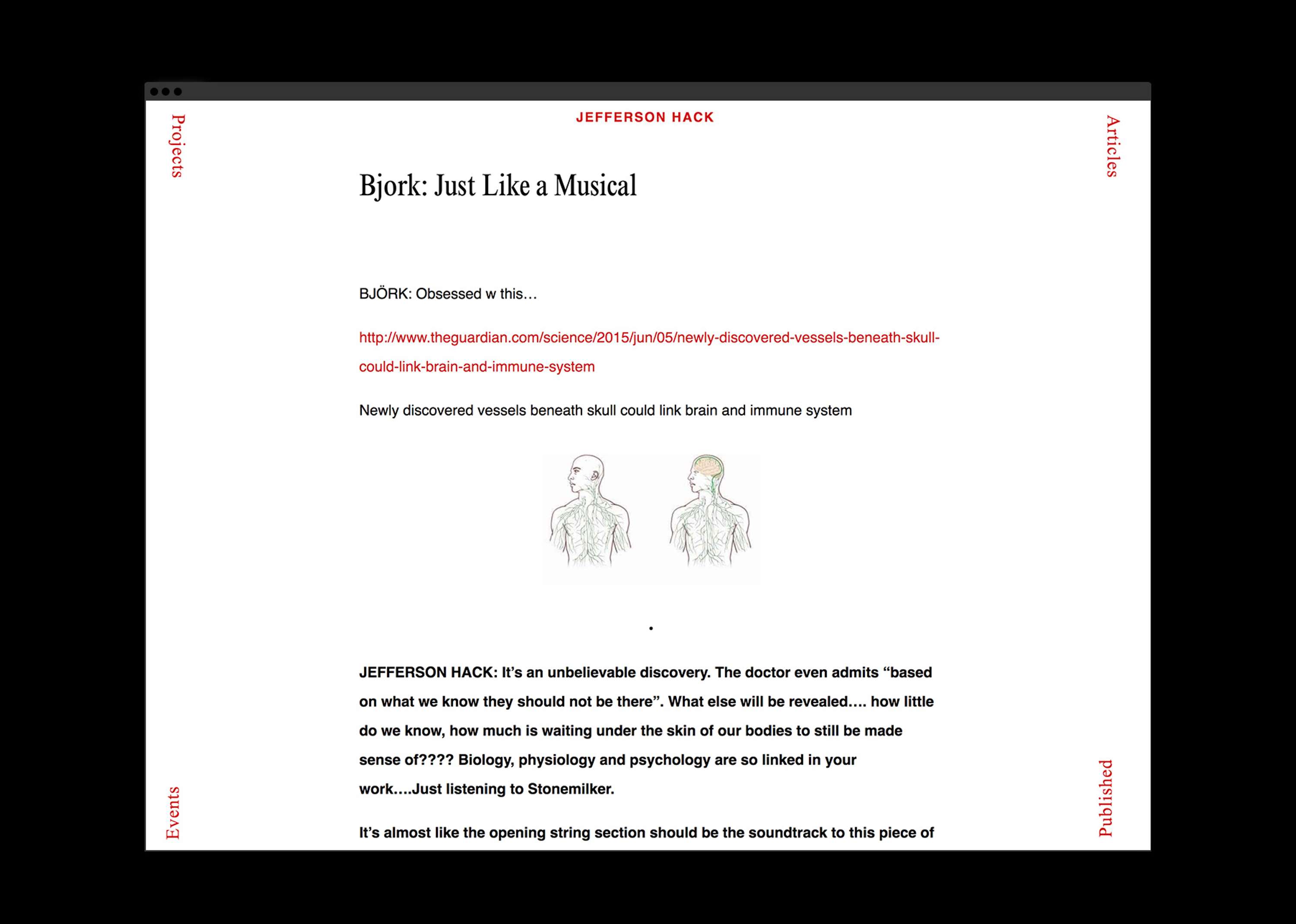 Jefferson Hack Site by Holly Benwell