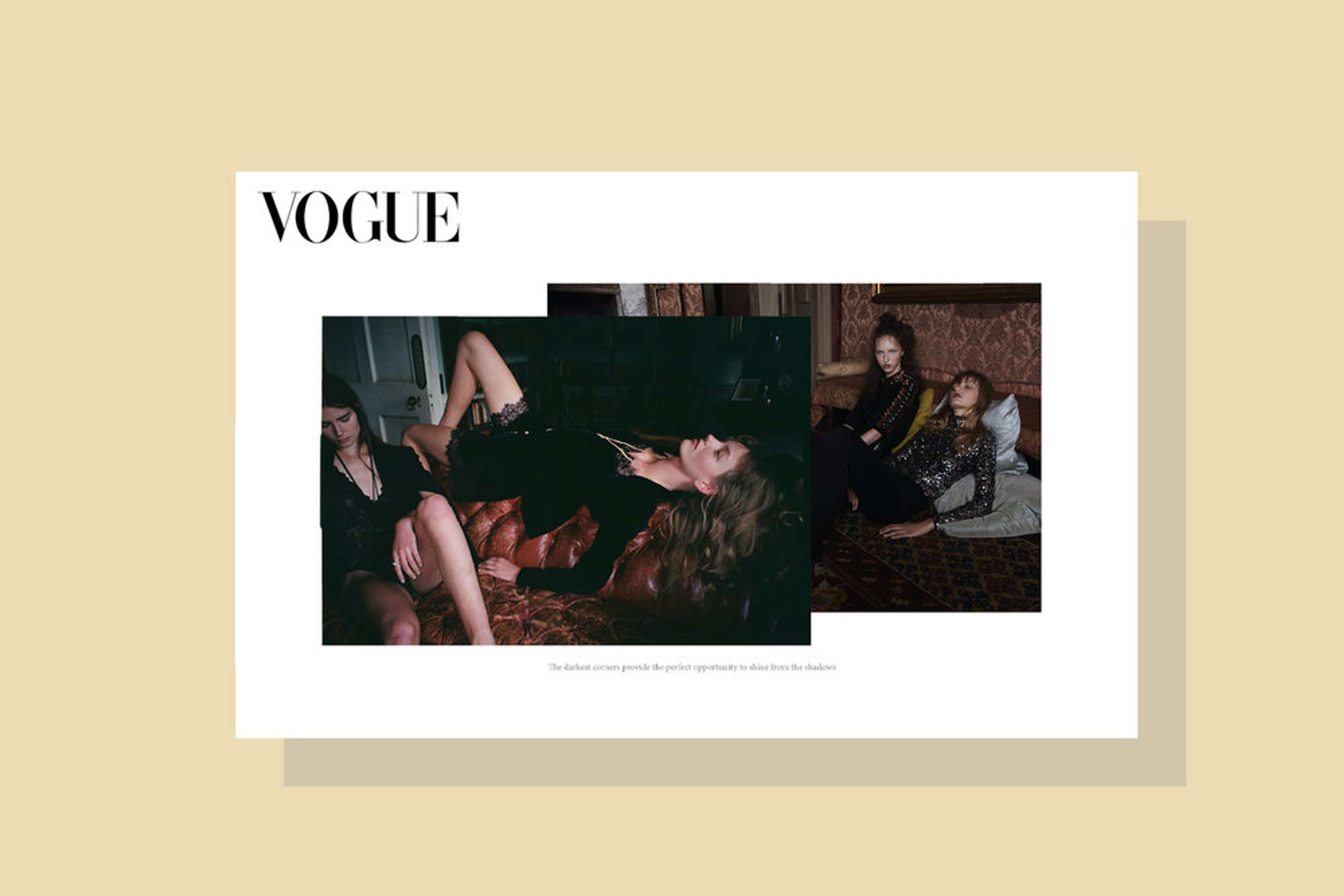 Vogue - Ecommerce Build by Not Studio