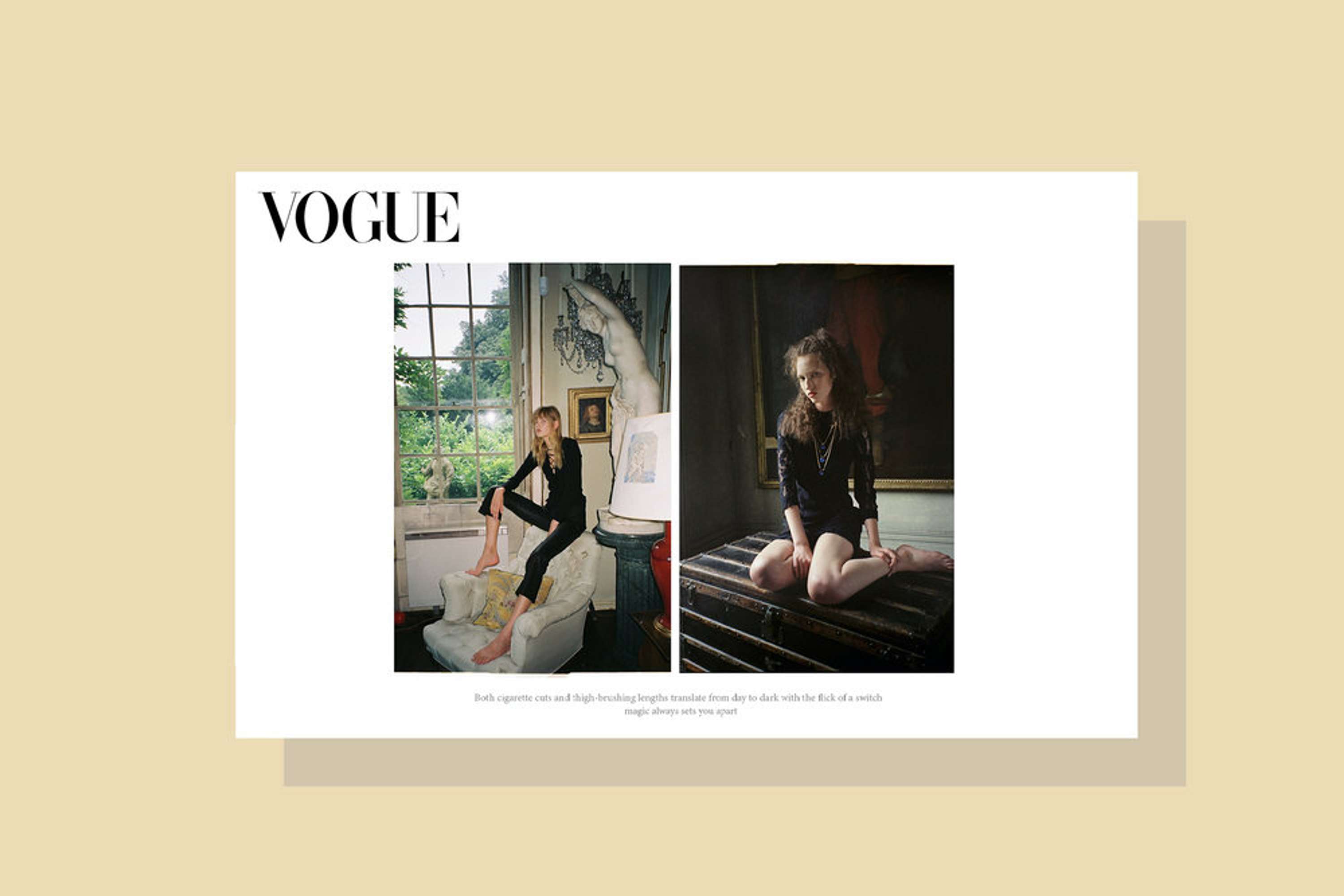 Vogue - Ecommerce Build by Not Studio