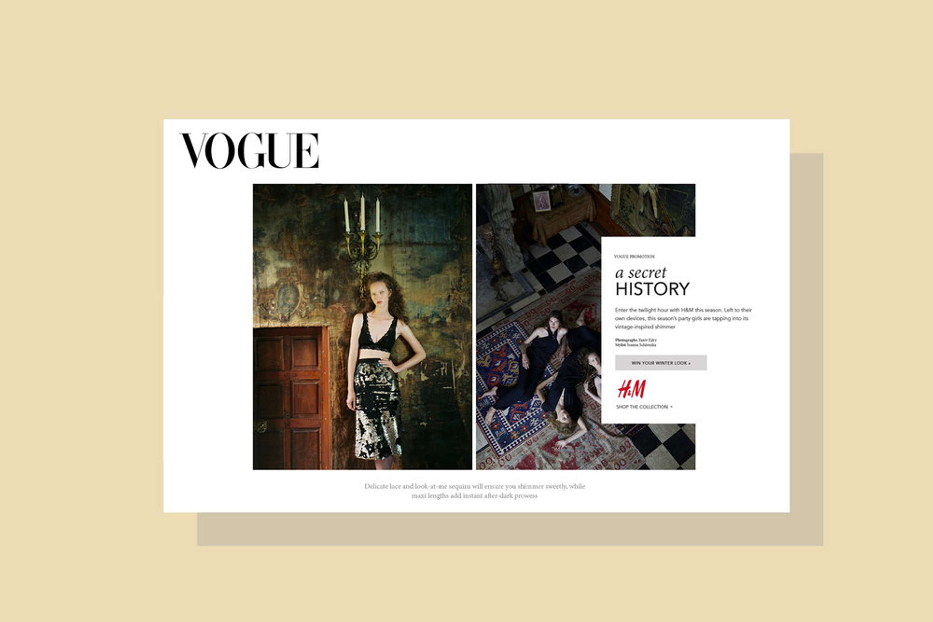 Vogue - Ecommerce Build by Not Studio