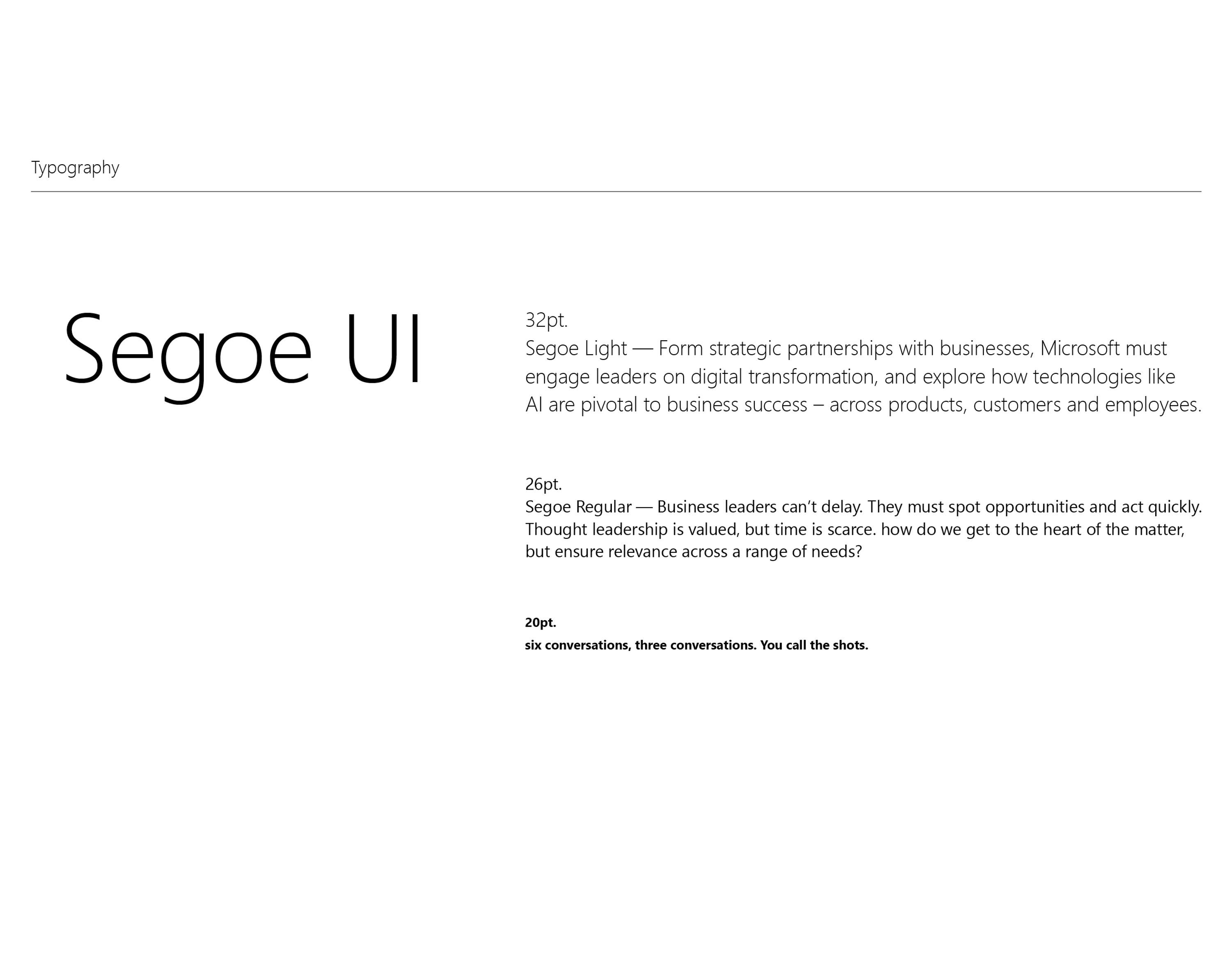 Microsoft Pivot - Event Identity by Tyler Hendy