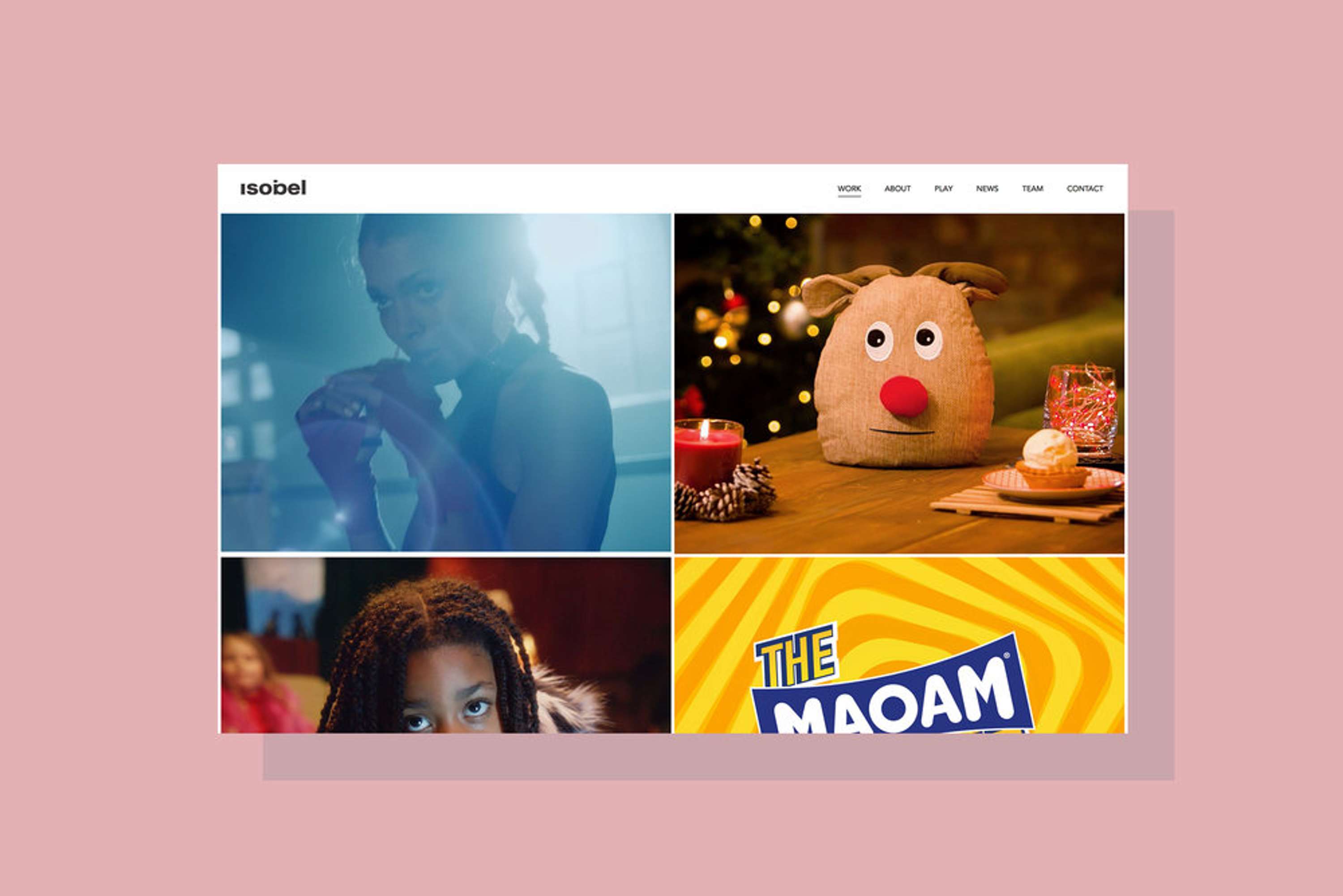 Isobel Adverting Agency - Web Design by Not Studio