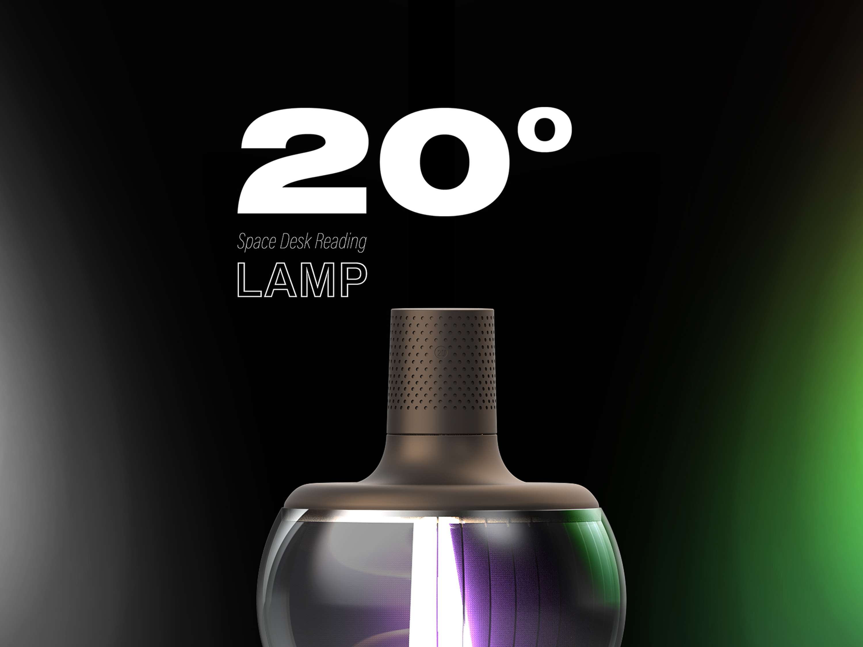 20 Degrees | A Space:Reading:Desk Lamp by Jay Jones