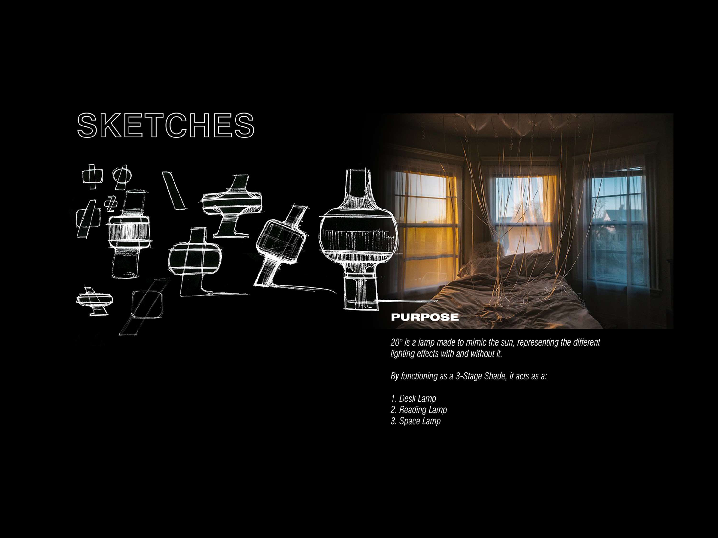20 Degrees | A Space:Reading:Desk Lamp by Jay Jones