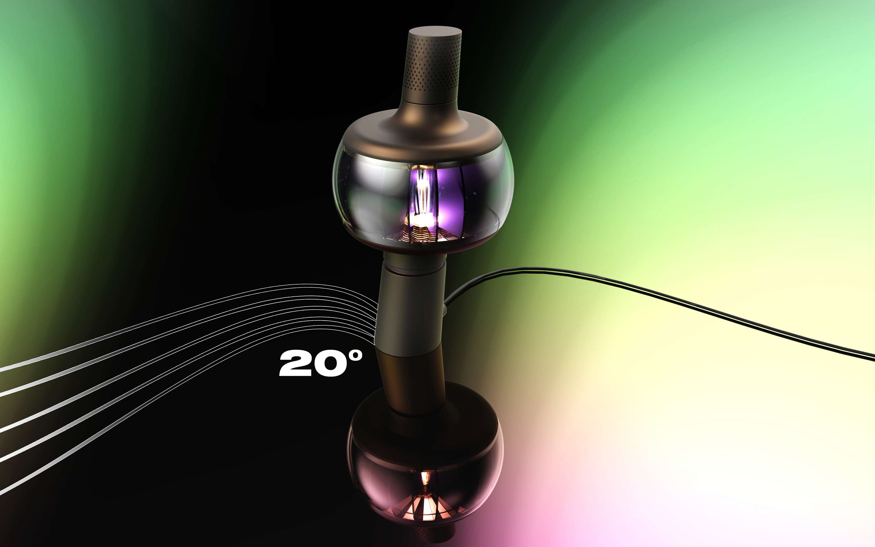 20 Degrees | A Space:Reading:Desk Lamp by Jay Jones