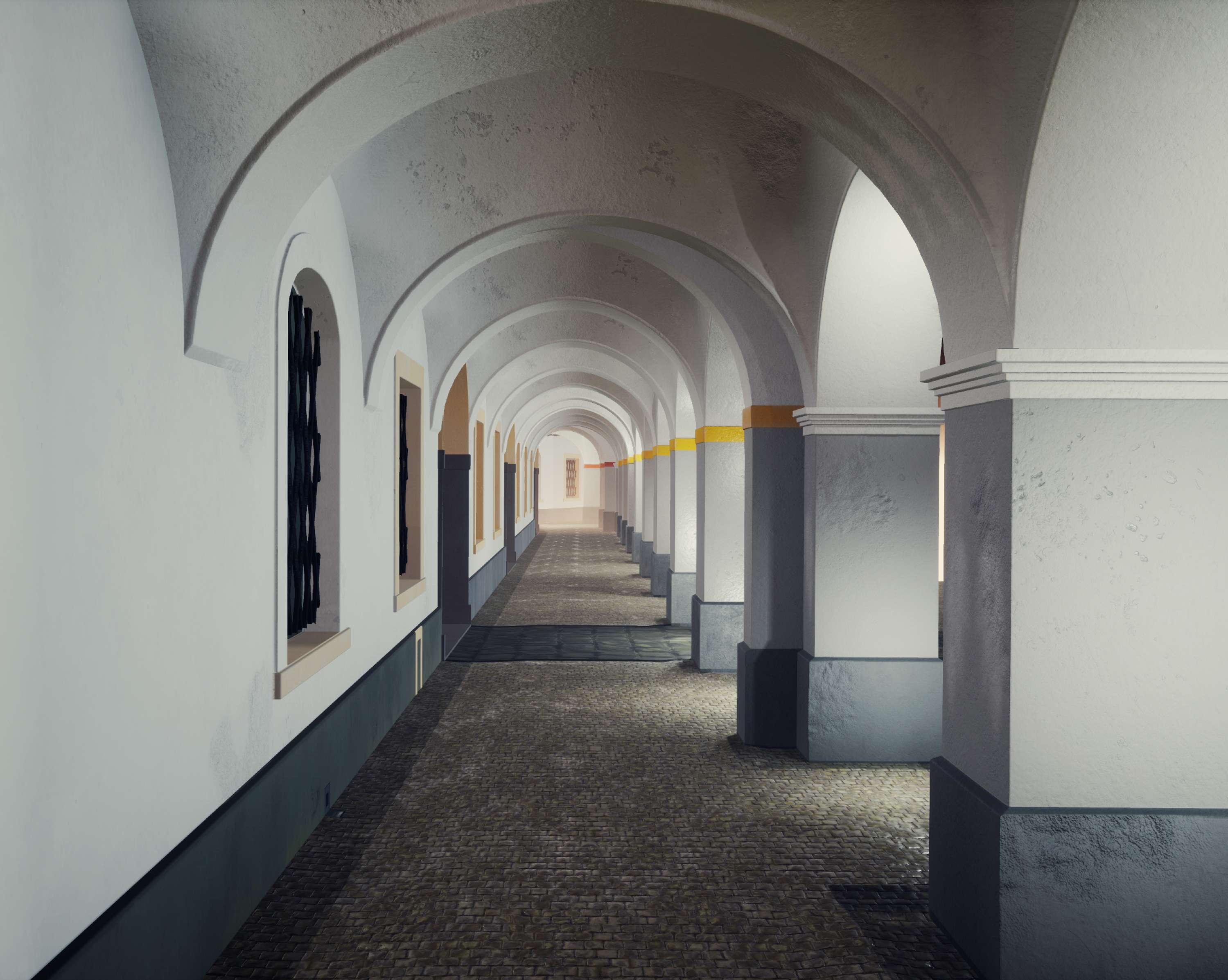 WIP: Prague Archways | UE4 by Joanna McNeilly