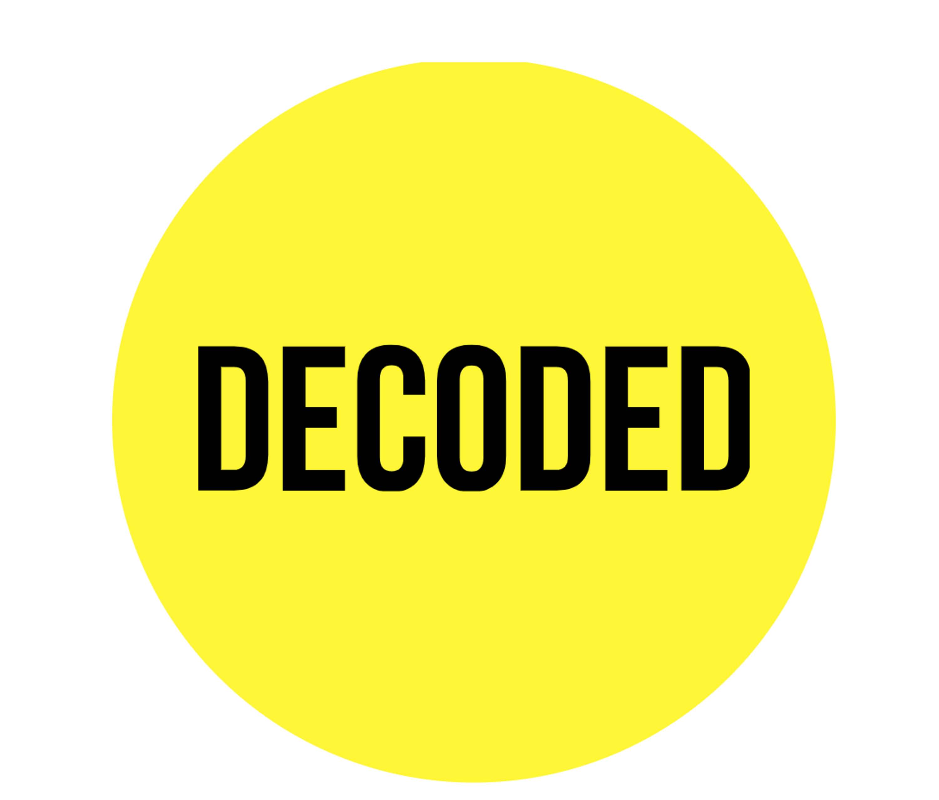 DECODED | Rebrand by Hannah E. Davies