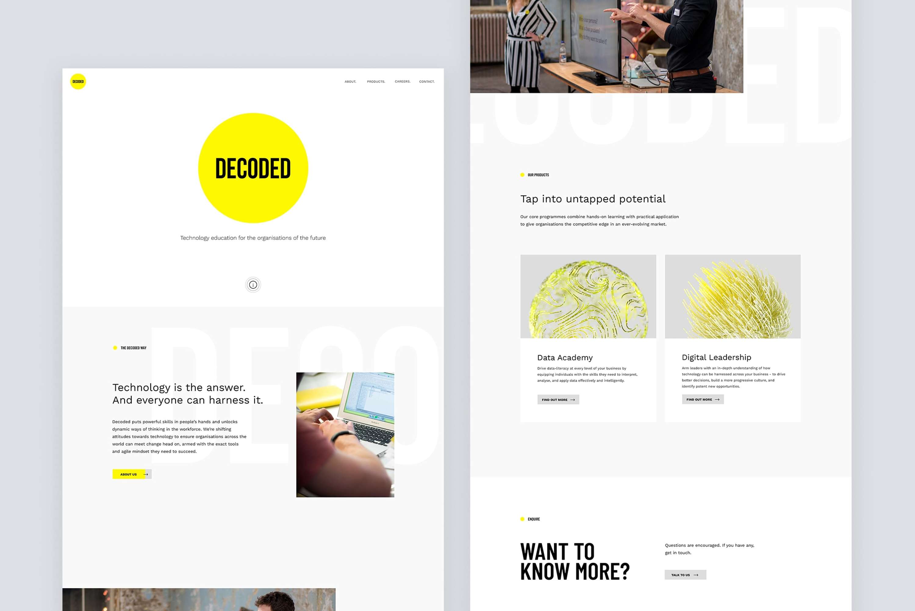 DECODED | Rebrand by Hannah E. Davies