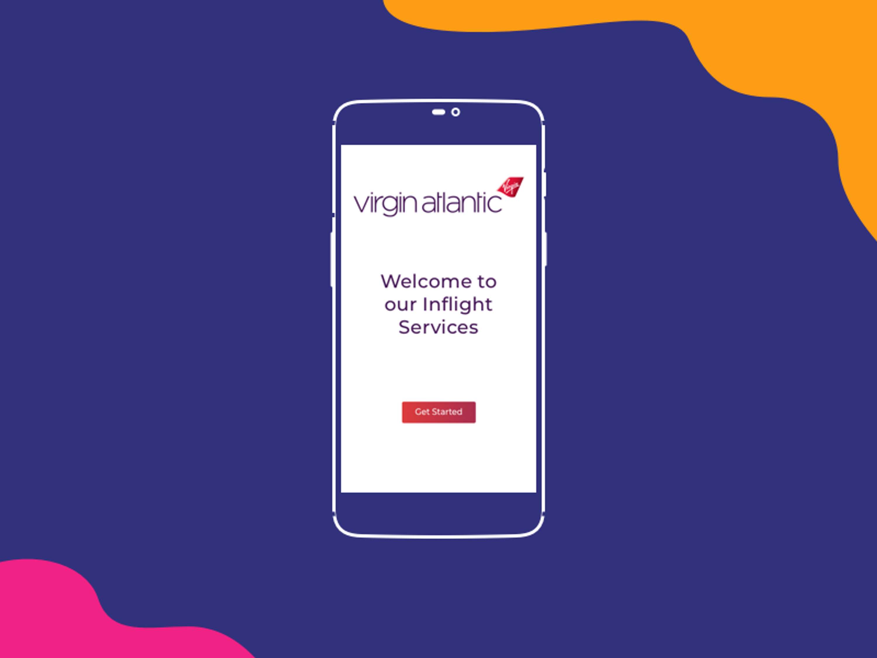 Virgin Atlantic Inflight Service App by Yunhan Fang