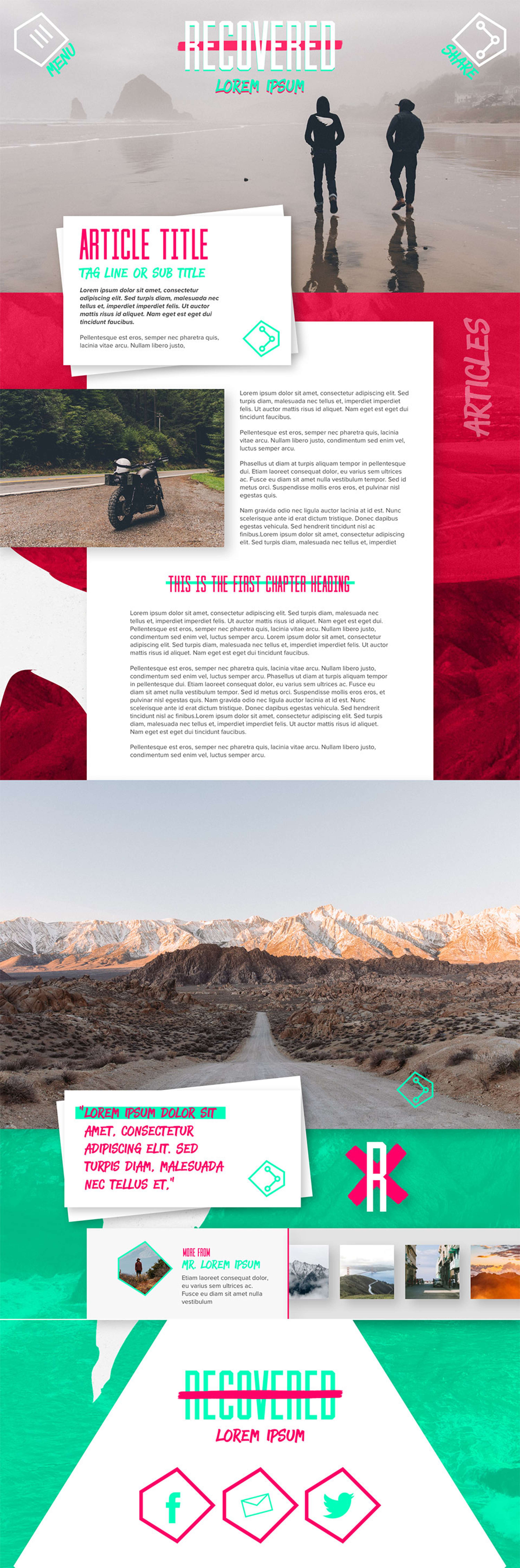 RECOVERED - Website Design by Paul Giles
