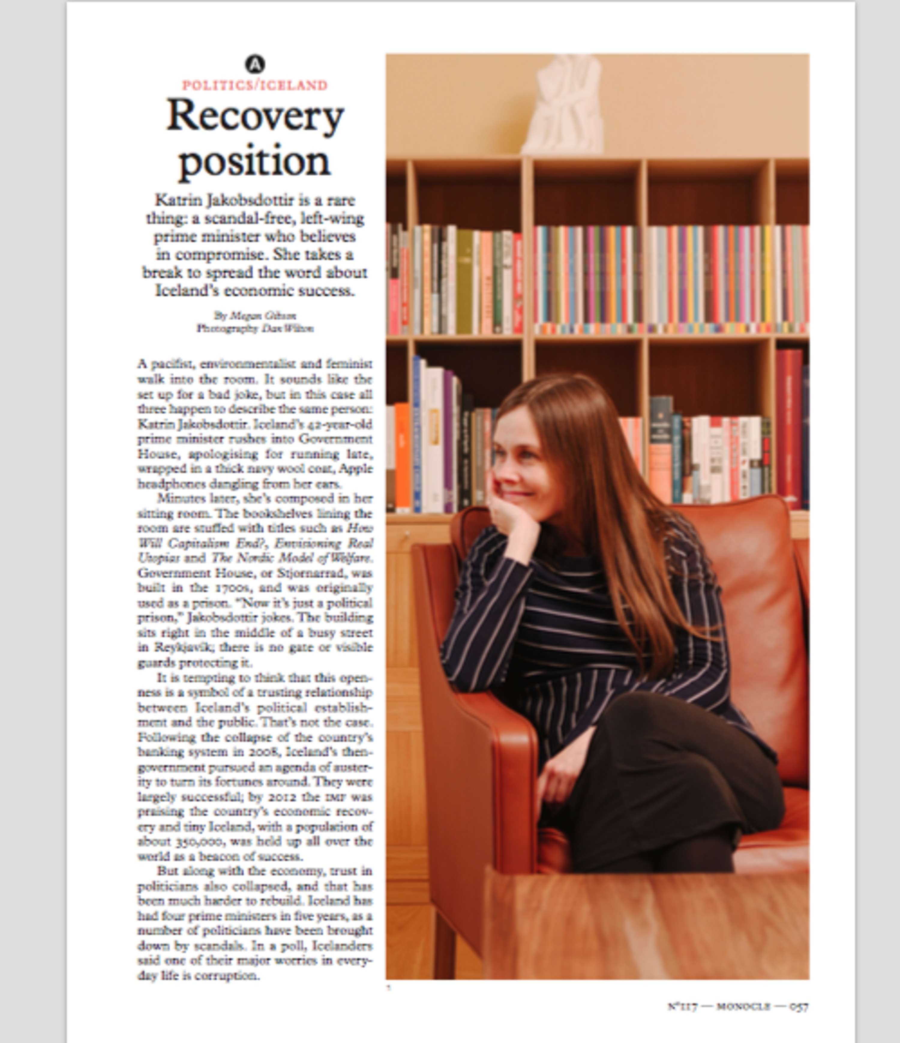 Monocle: Recovery Position by Megan Gibson