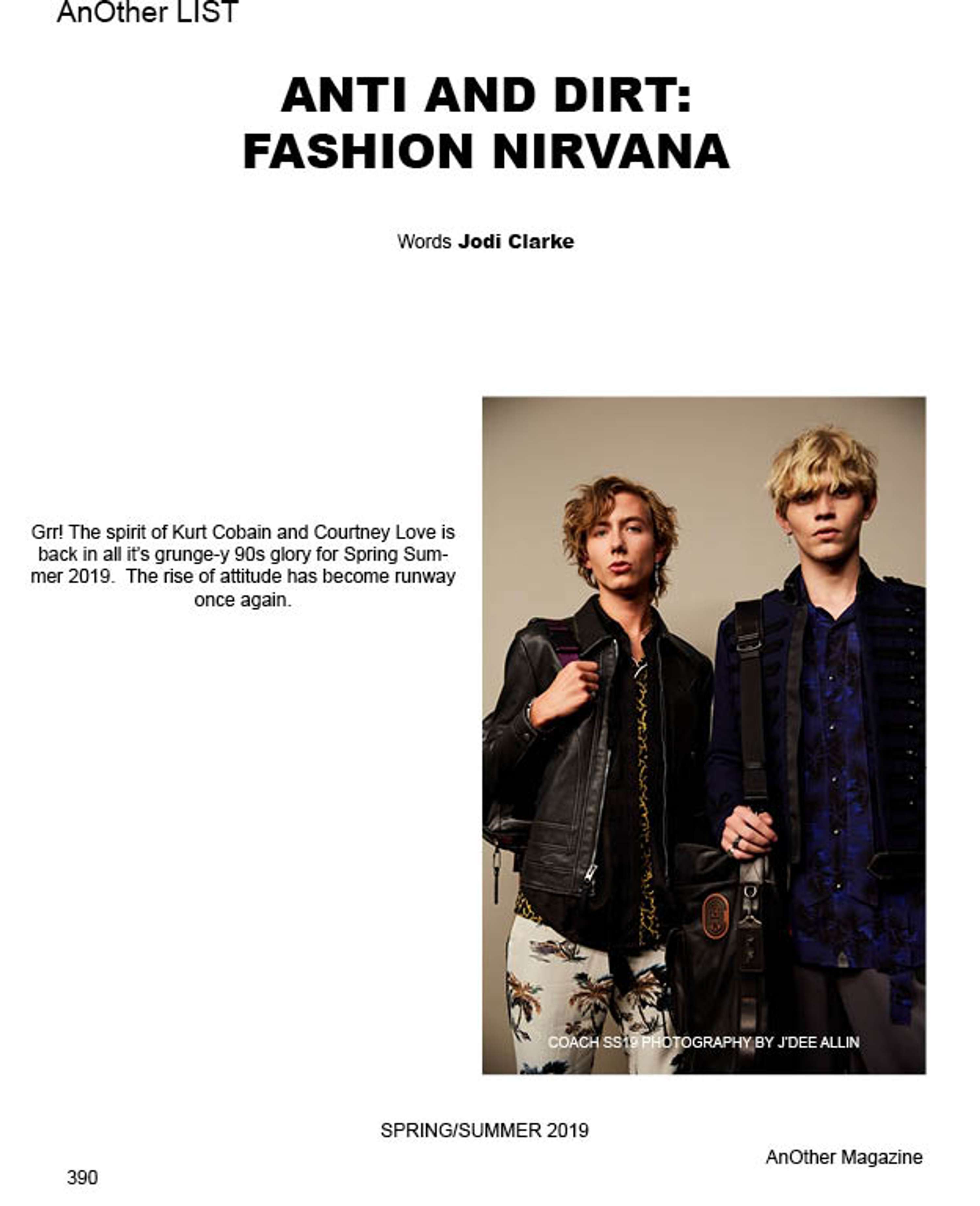 SS19 Trend Report by Jodi Clarke