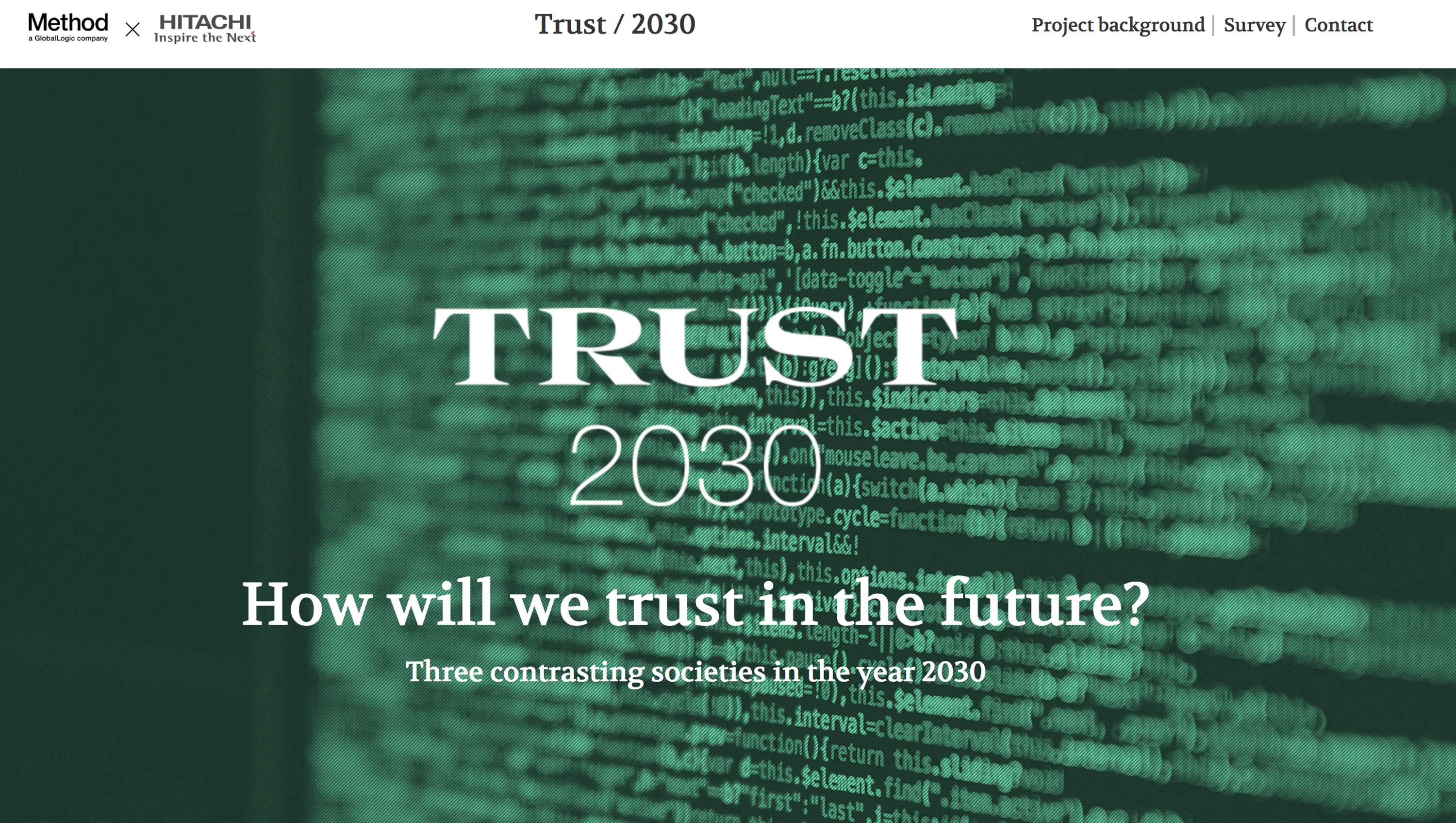 Trust 2030 by Ana Beltschewa