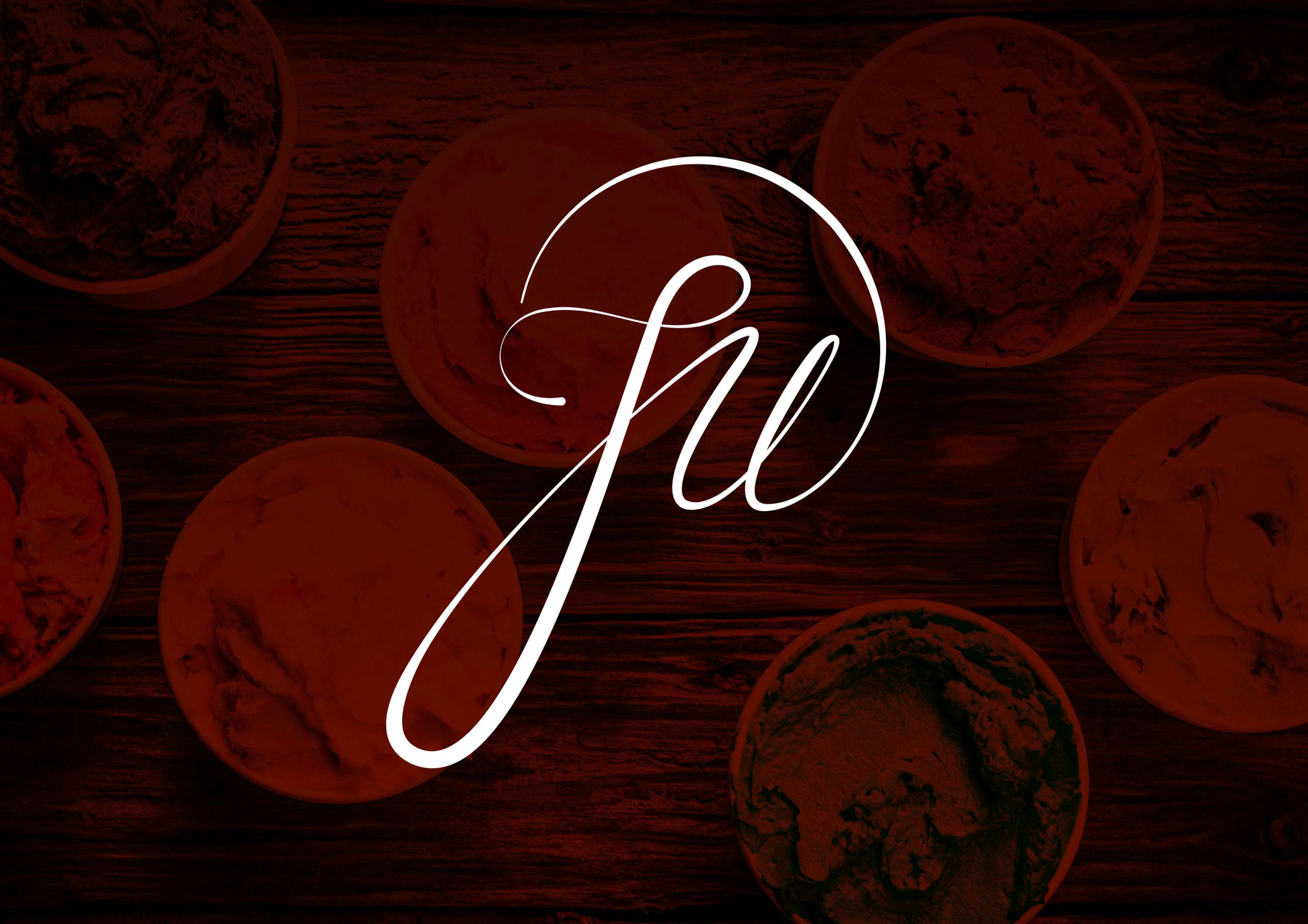 J.W. Ice Cream Co. branding by David Appiah