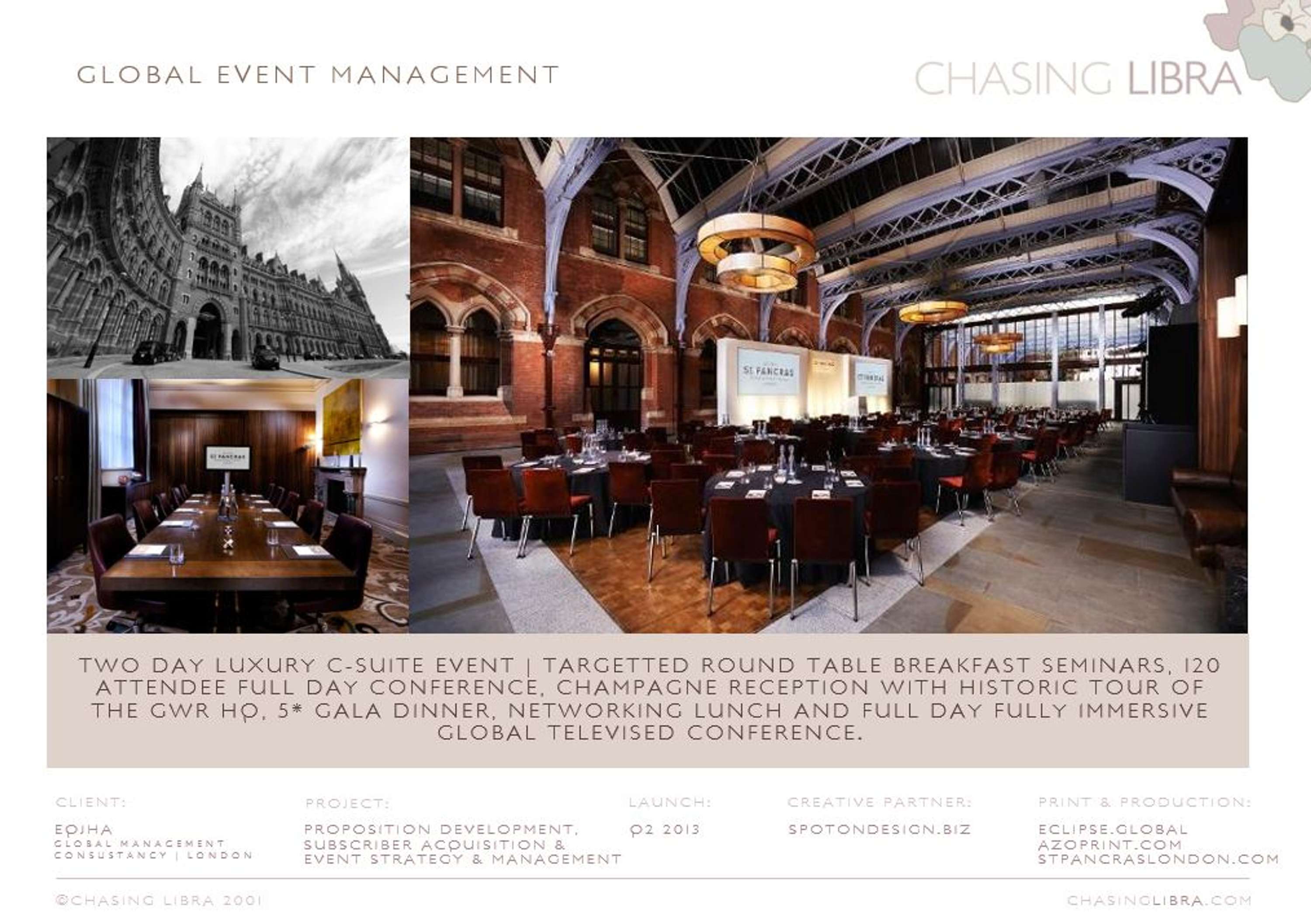 Global Event Management by Chasing Libra | Brooke Remington