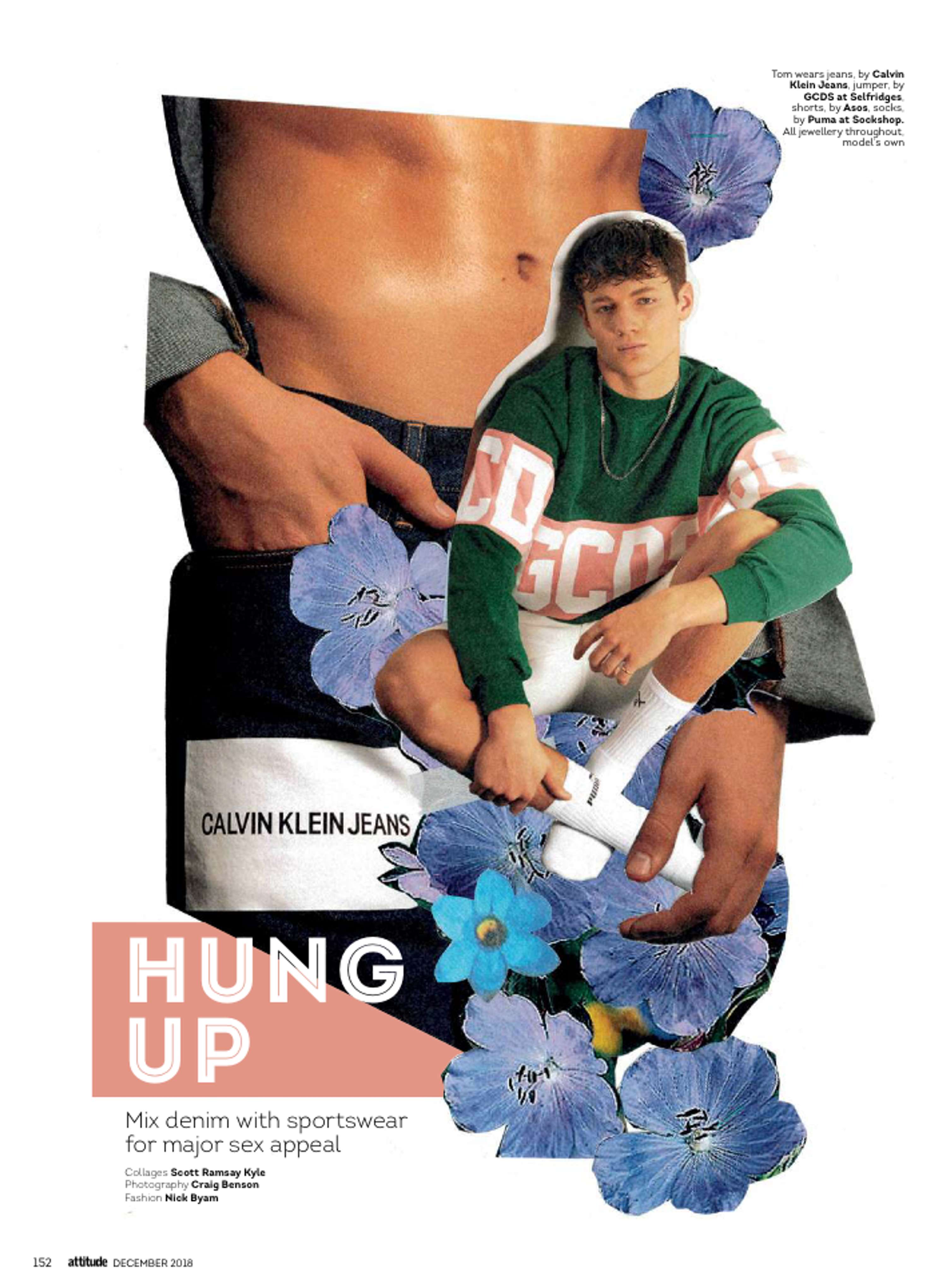 Hung Up | Attitude Magazine by Craig Benson