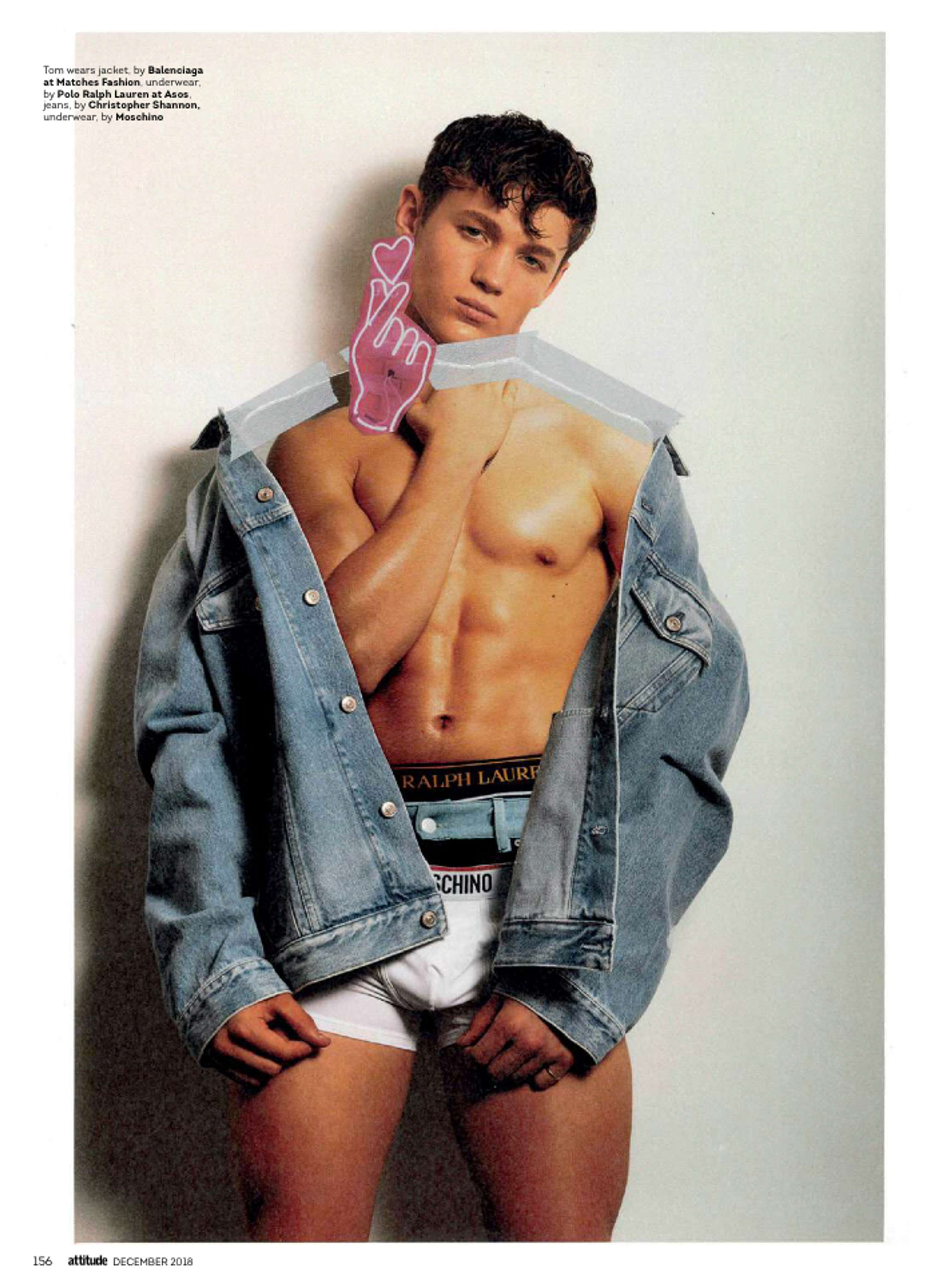 Hung Up | Attitude Magazine by Craig Benson