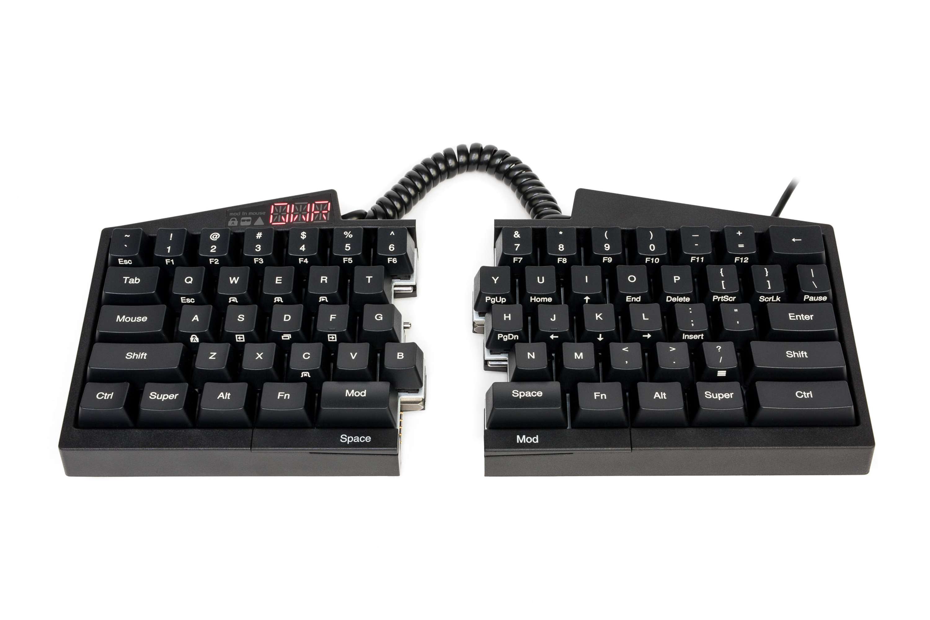 Ultimate Hacking Keyboard by Gabor Lenart