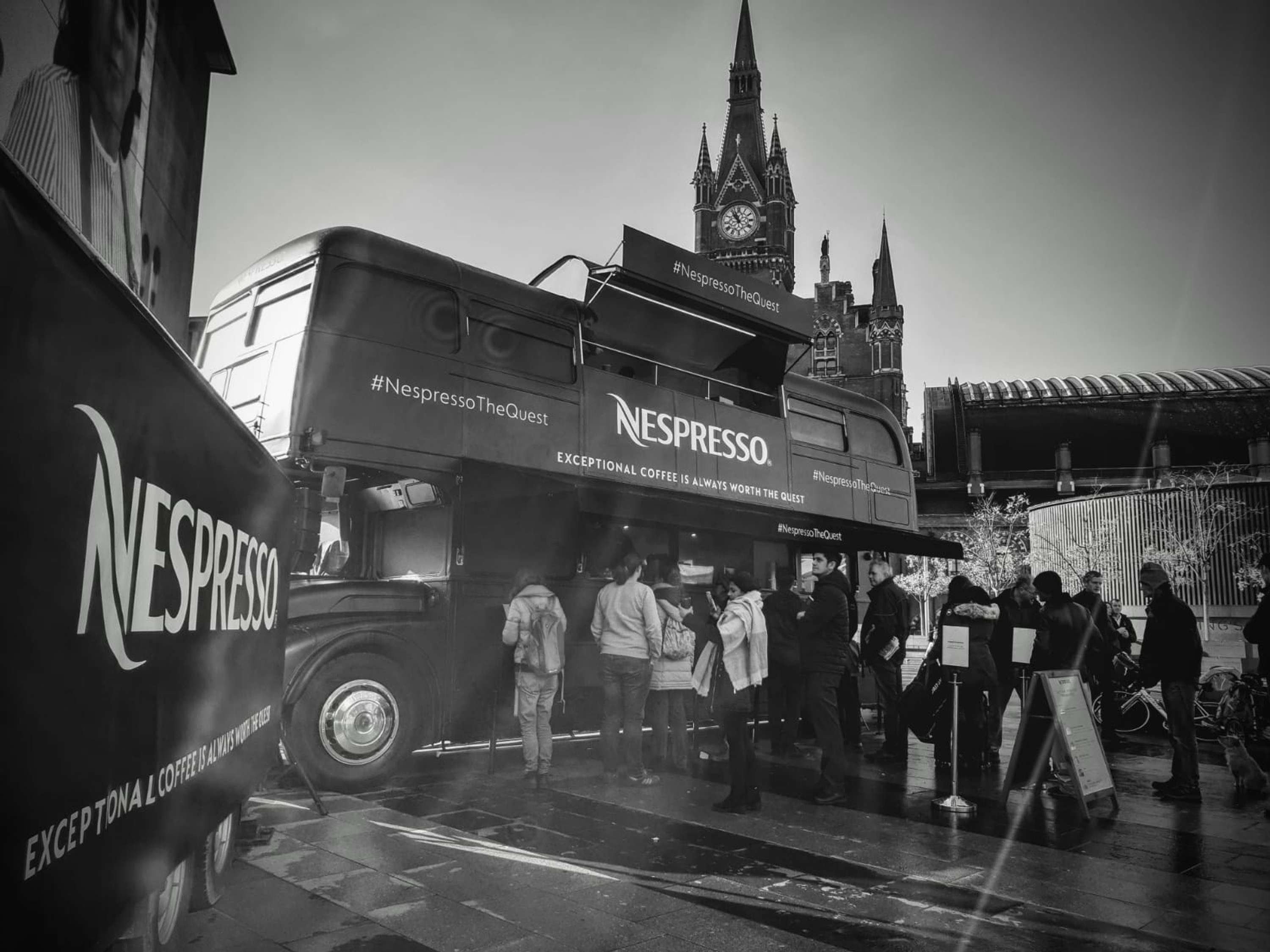Nespresso Bus by Jordan Walker