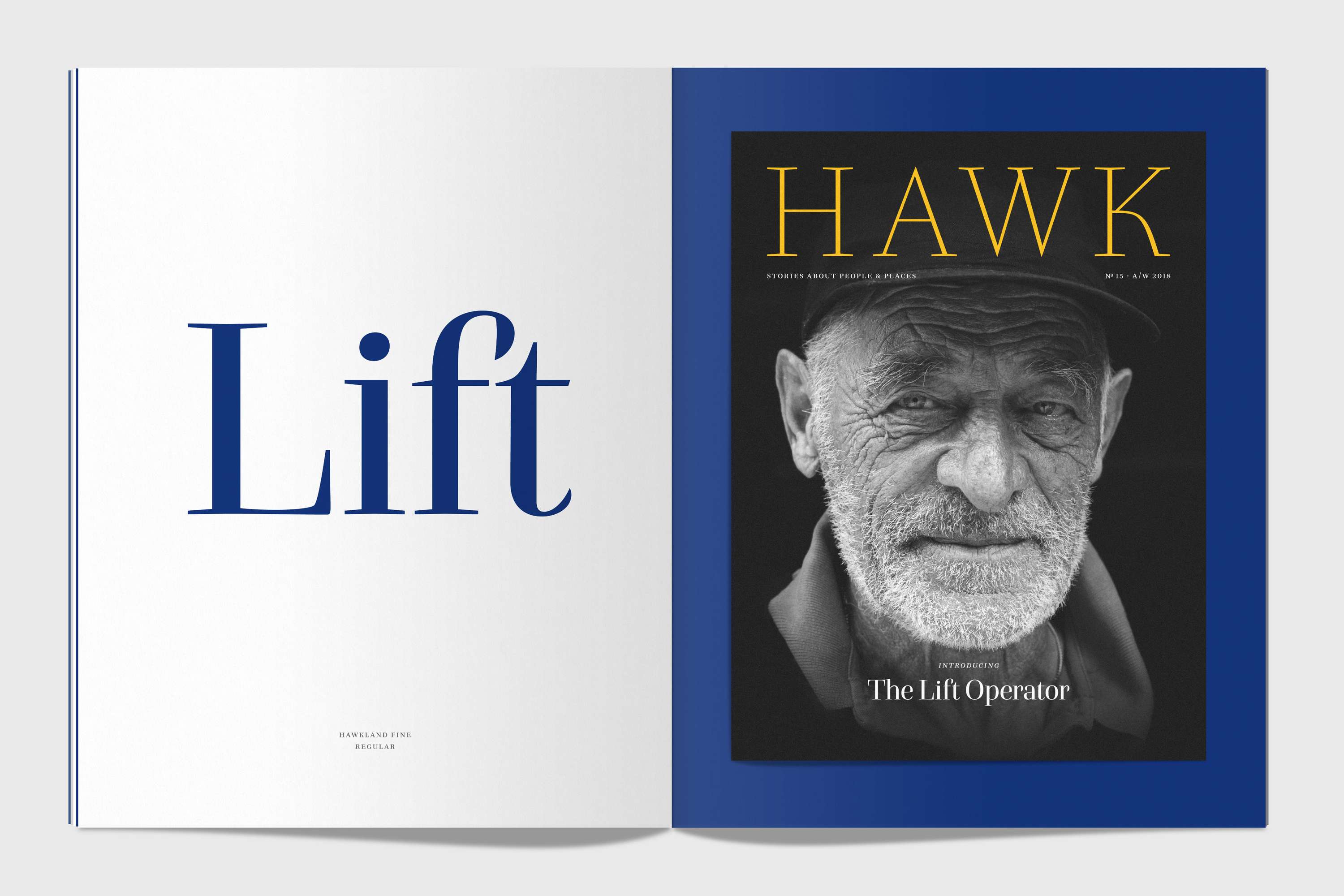 Hawkland type specimen by Alistair Hall