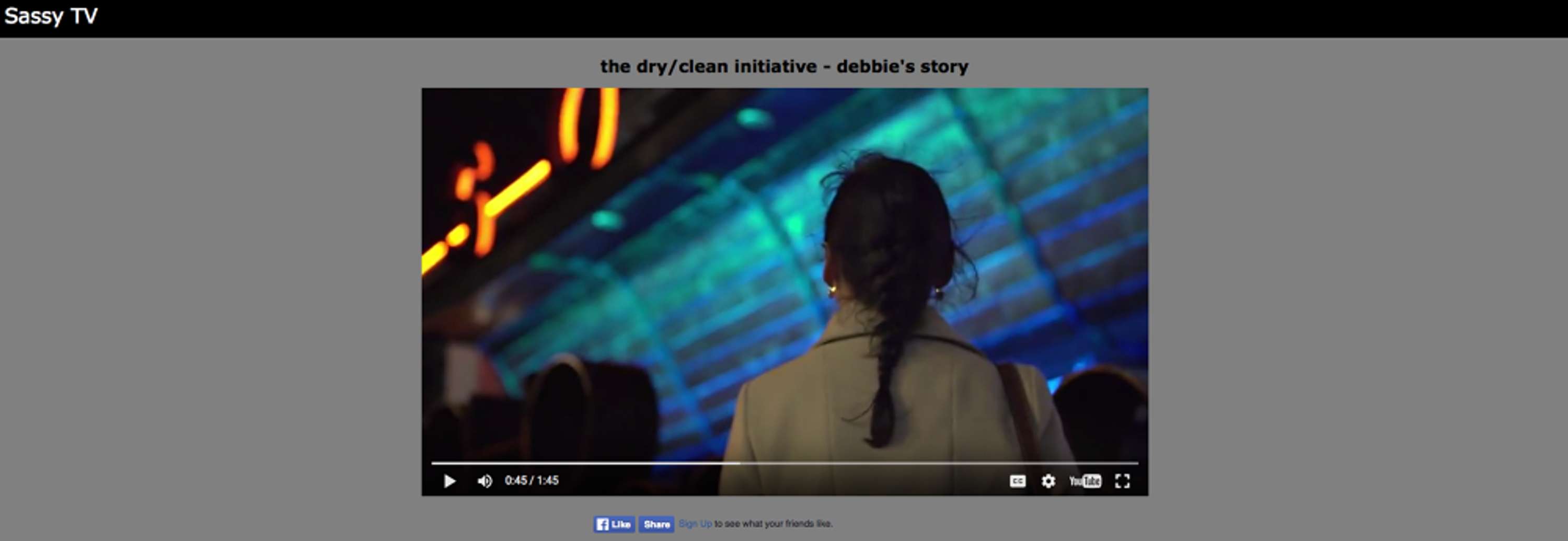 the dry/clean initiative by Elliott Starr (he/ him)