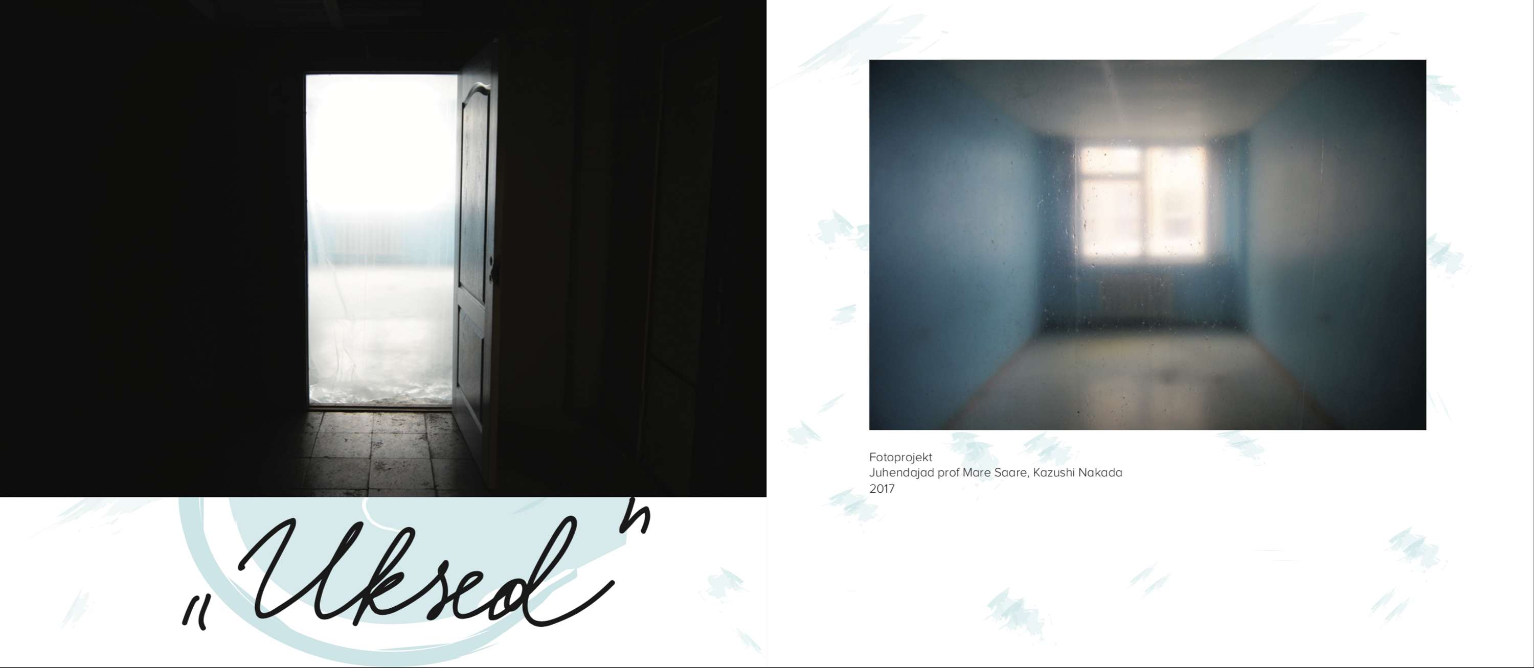 Portfolio/ InDesign/ X/HTML / layout by Elvira Beljajeva