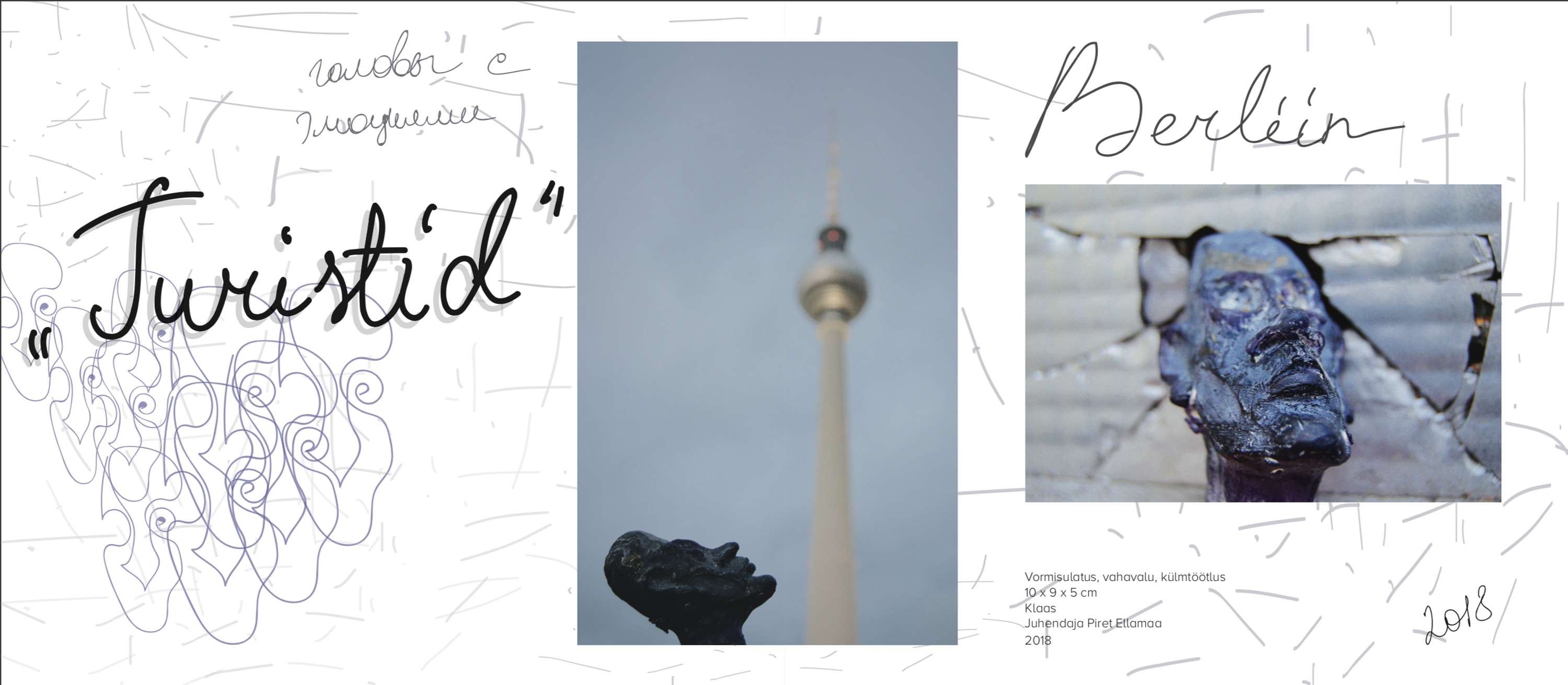 Portfolio/ InDesign/ X/HTML / layout by Elvira Beljajeva