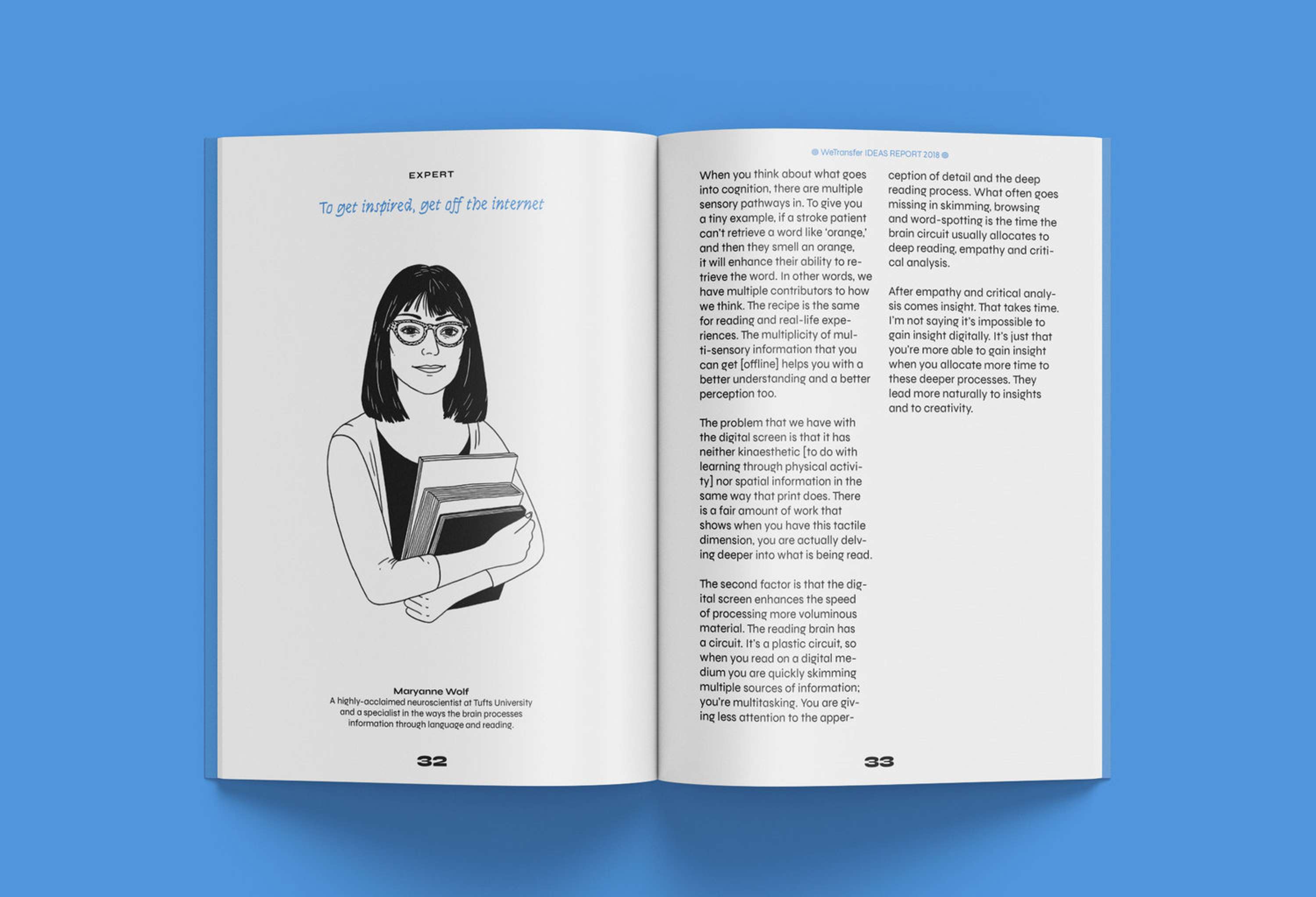 WeTransfer: Ideas Report by Teresa Sancho Santa Isabel