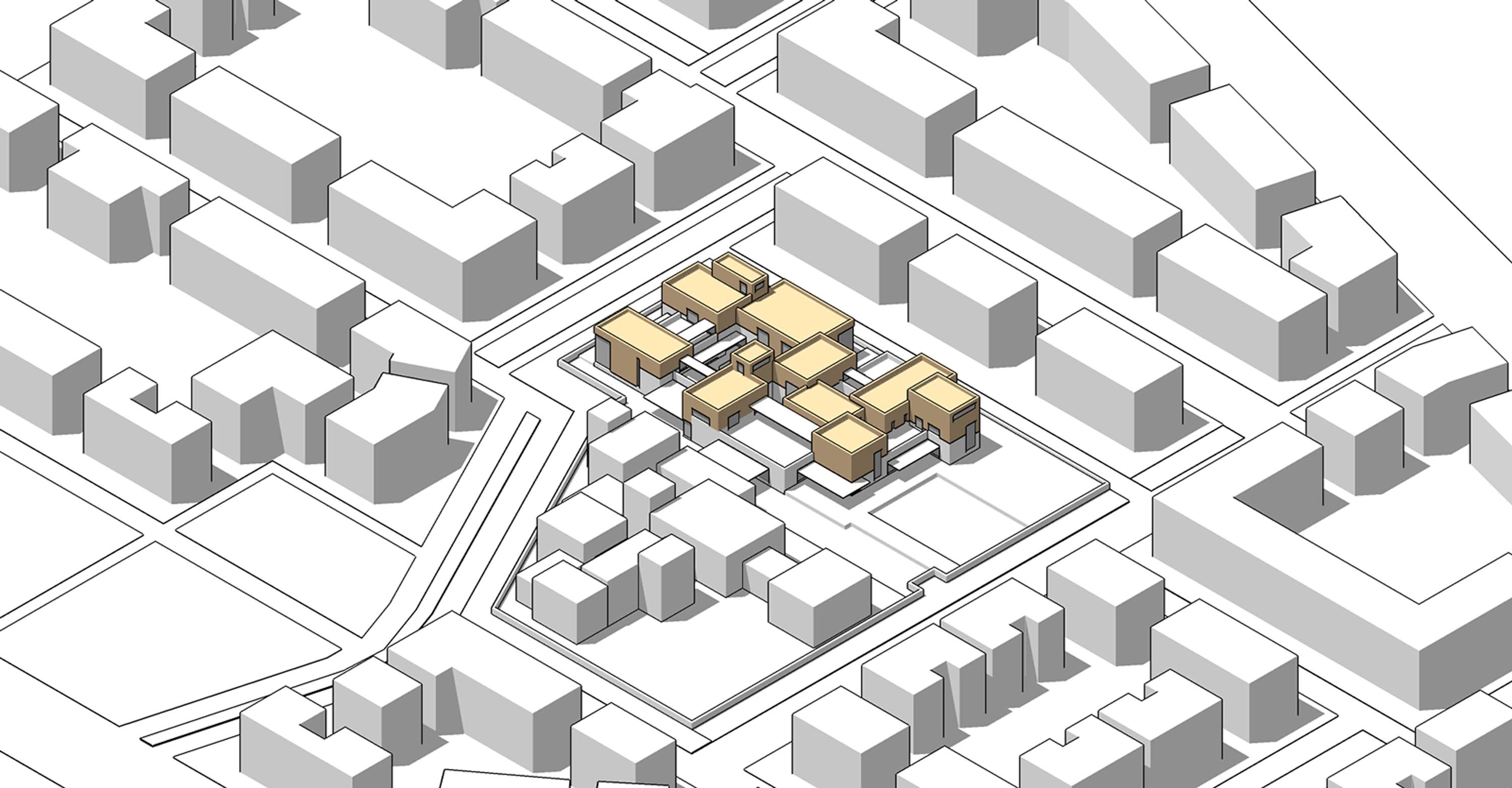 Diploma Project: "Designing a Lyceum building in Evosmos, Thessaloniki" by Panayotis Kalaitzidis