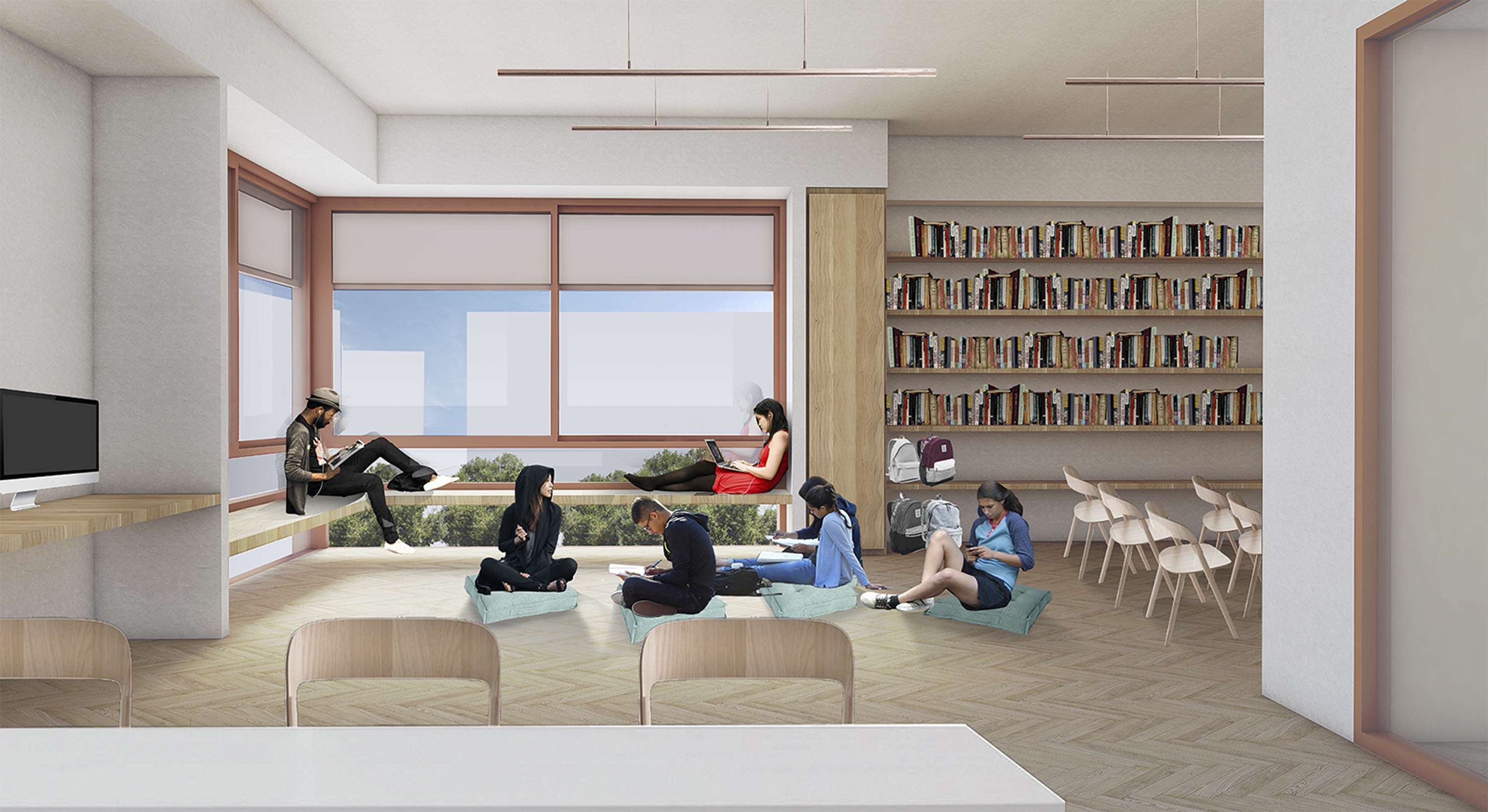 Diploma Project: "Designing a Lyceum building in Evosmos, Thessaloniki" by Panayotis Kalaitzidis