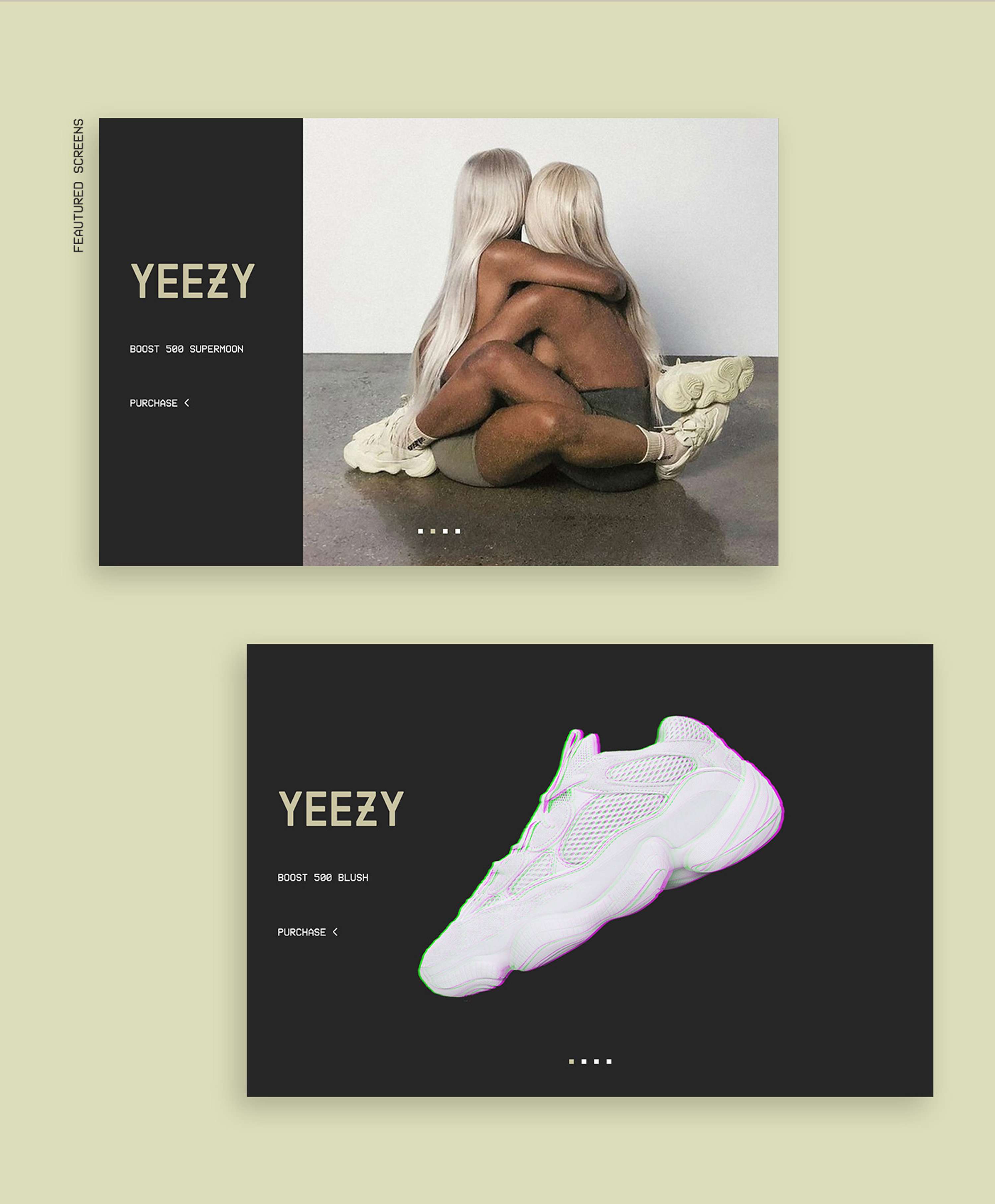 Yeezysupply.com Revamp by Gianluigi Di Giacomo