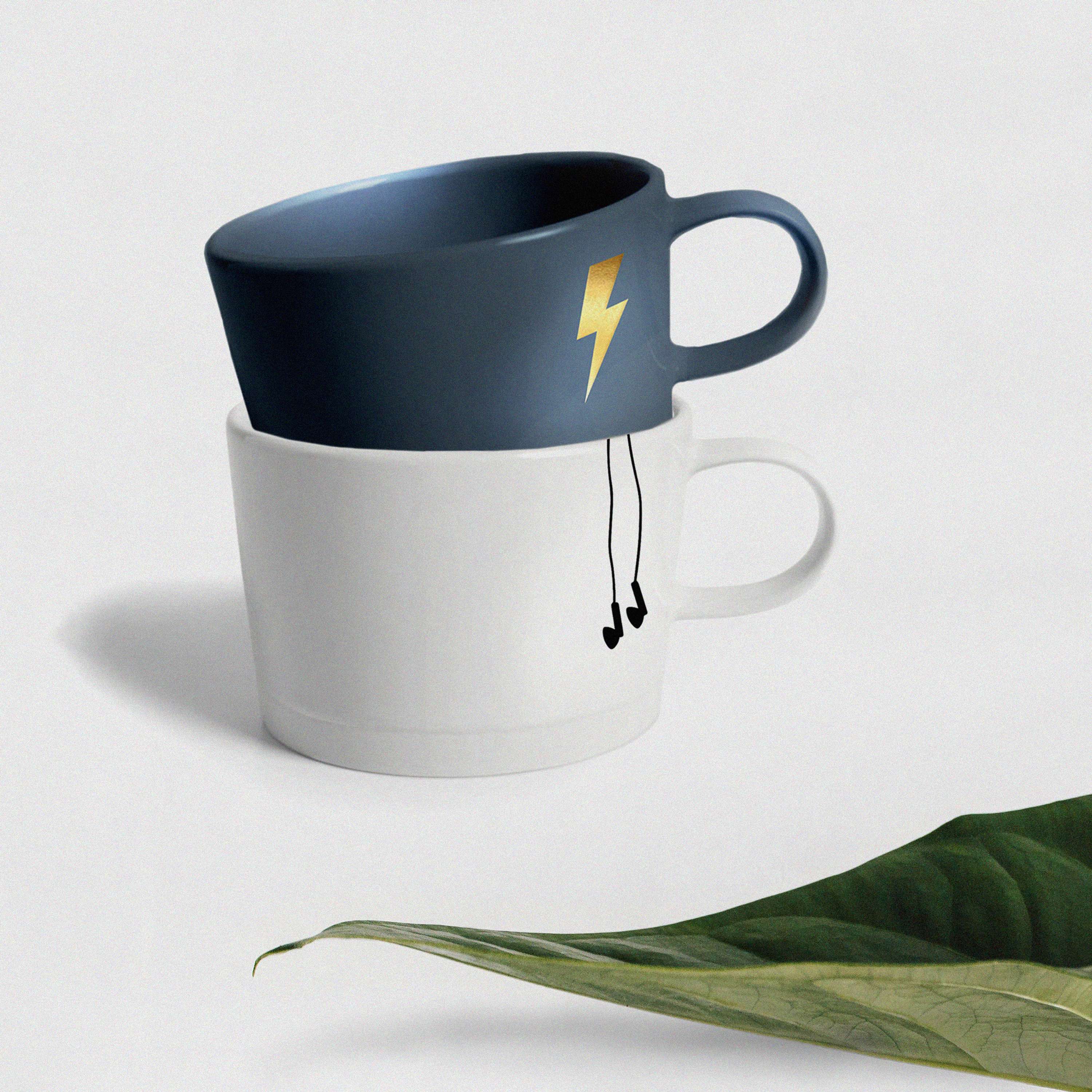 Audio Network Branded Mugs by Sophia Sargeant