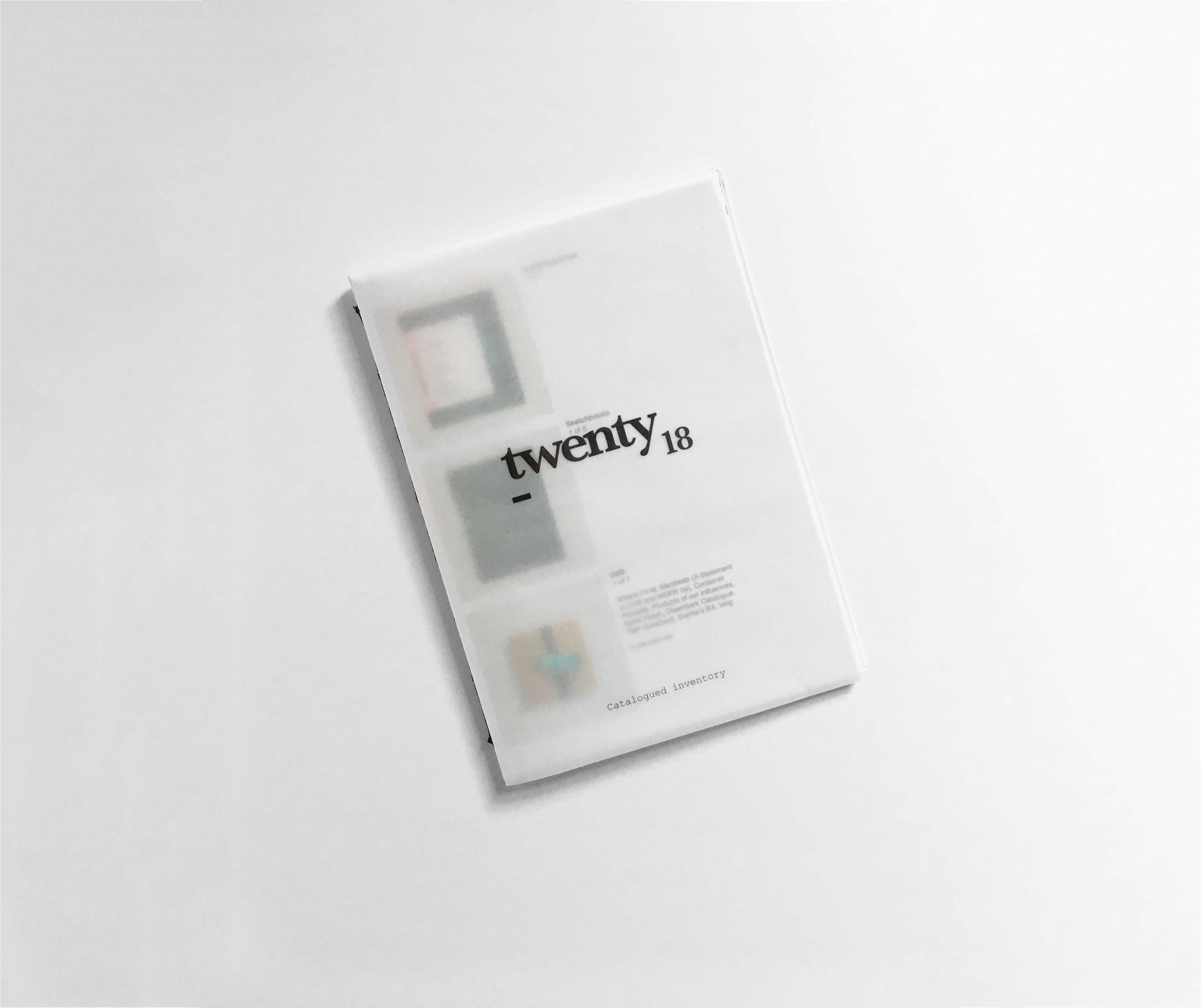 Twenty 18: Inventory by Sophia Sargeant