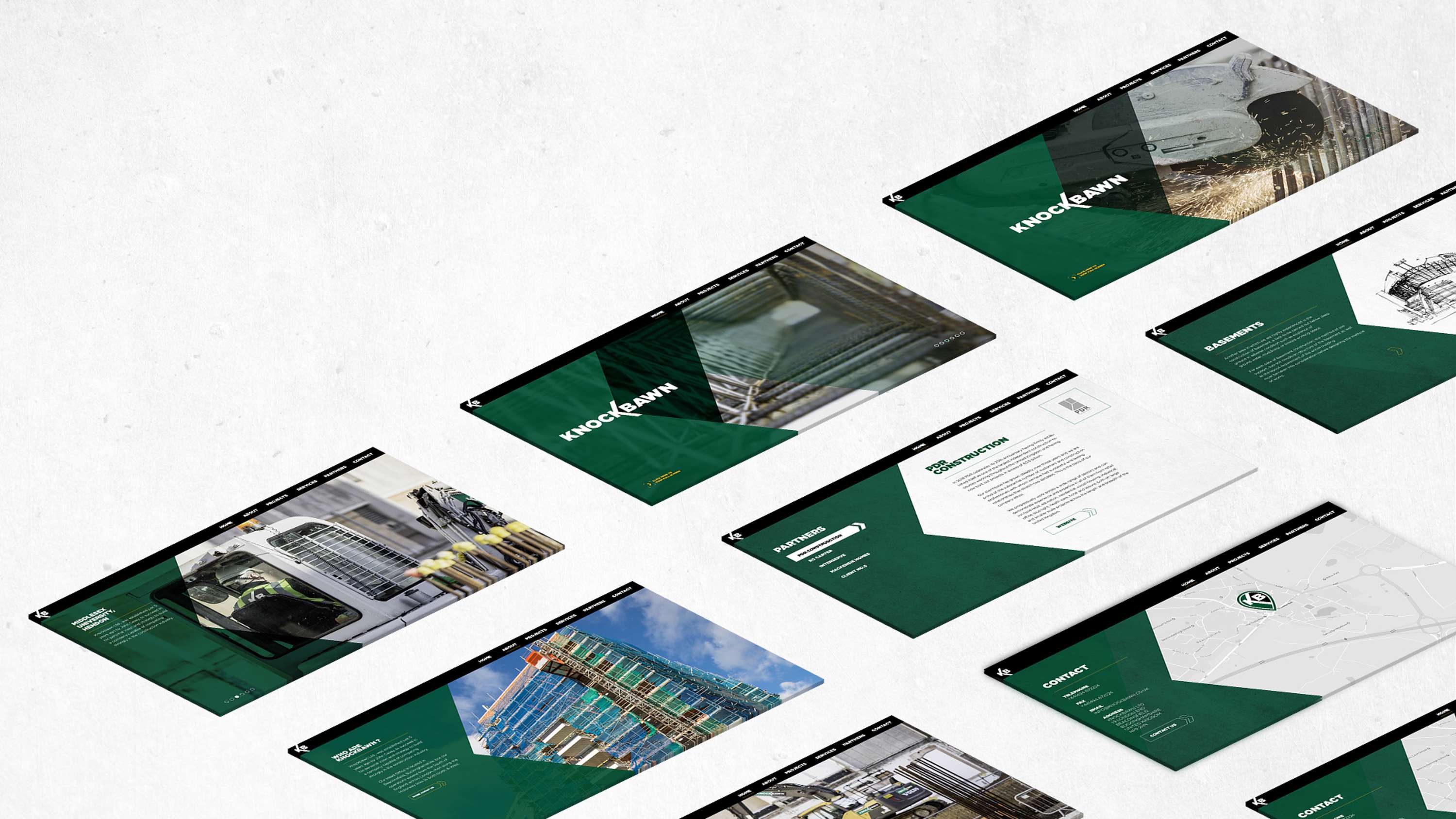 Knockbawn - Website Design by Paul Giles