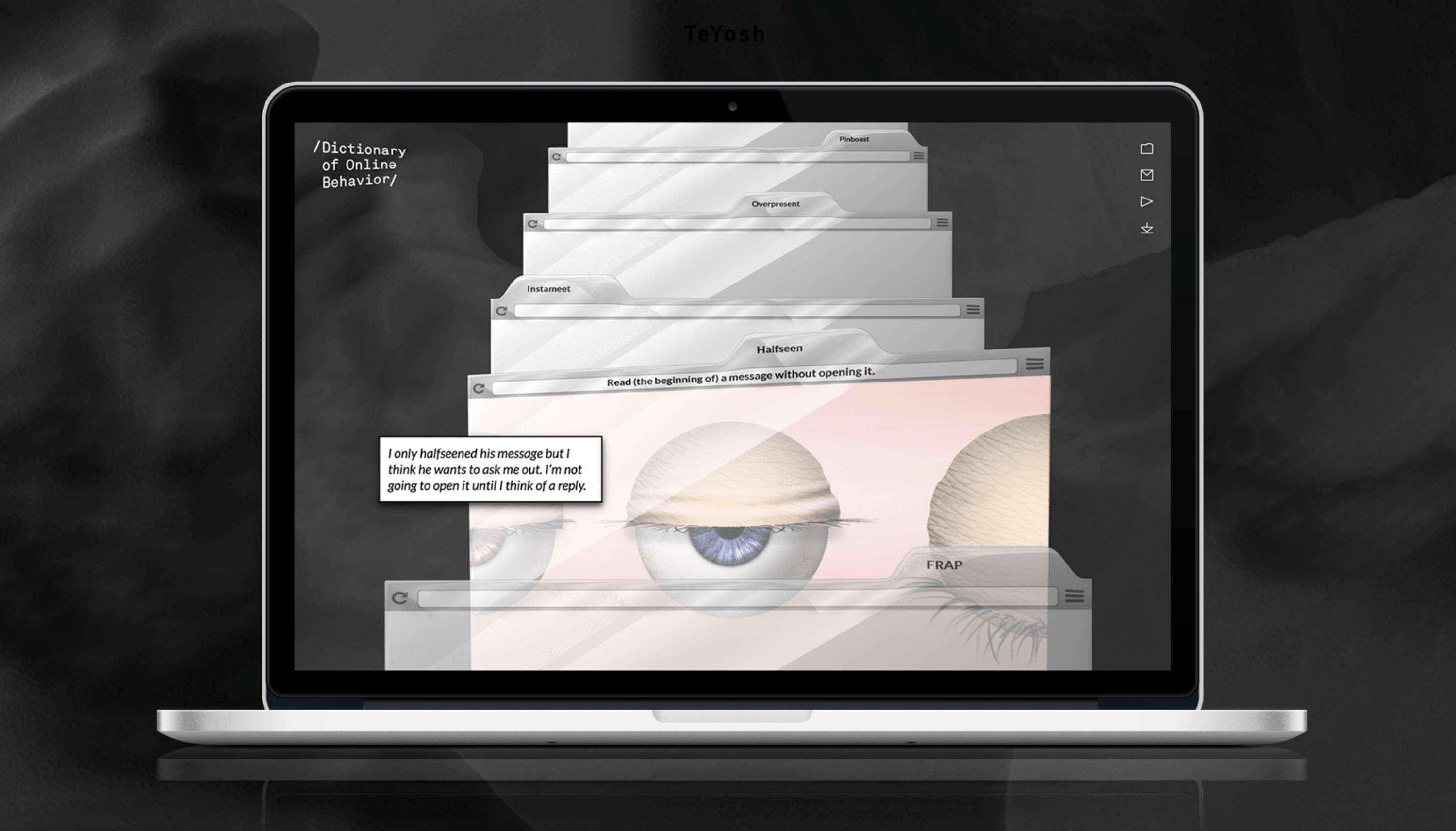 Dictionary of Online Behaviour // A conversation with Teyosh by Alexander Voulgaris