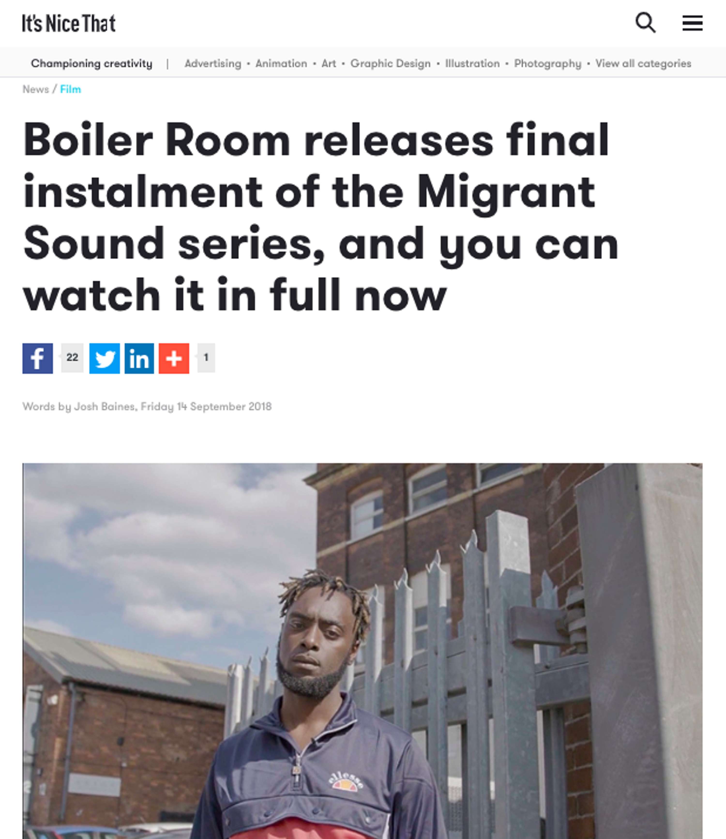 Migrant Sound - WE ARE Pi x Boiler Room by April Edgar