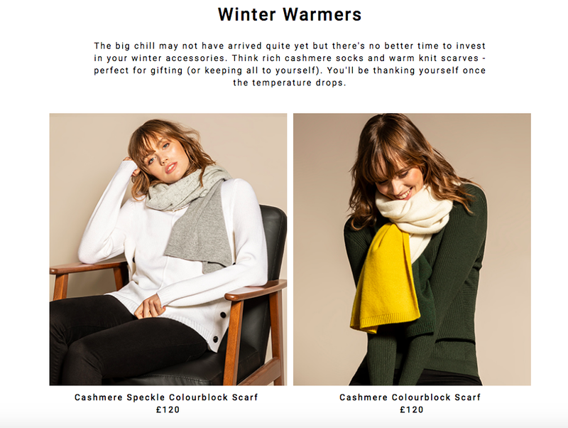 Winter Warmers Email - Jaeger by Charlotte Austin