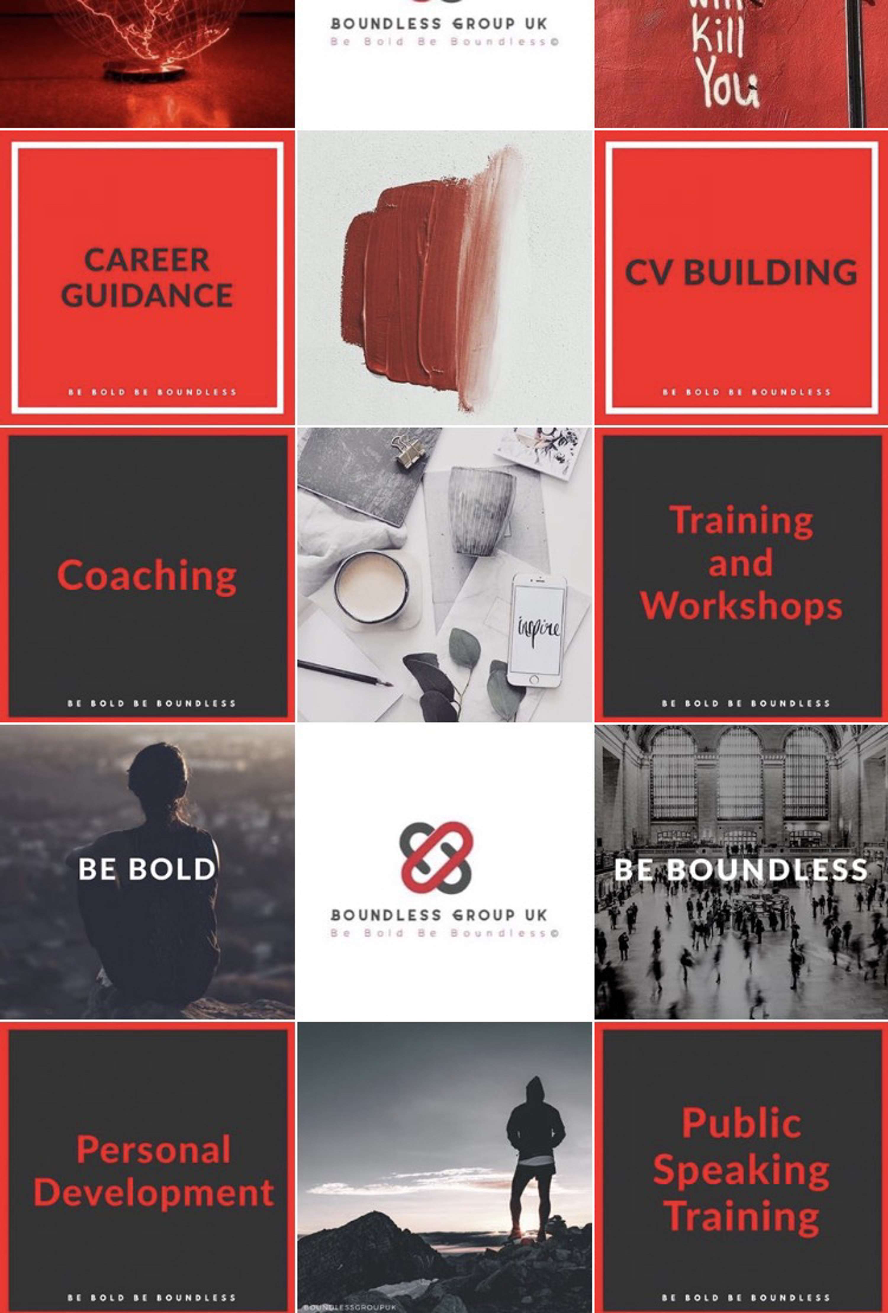 Social media strategy and content creation by Bukky Oh