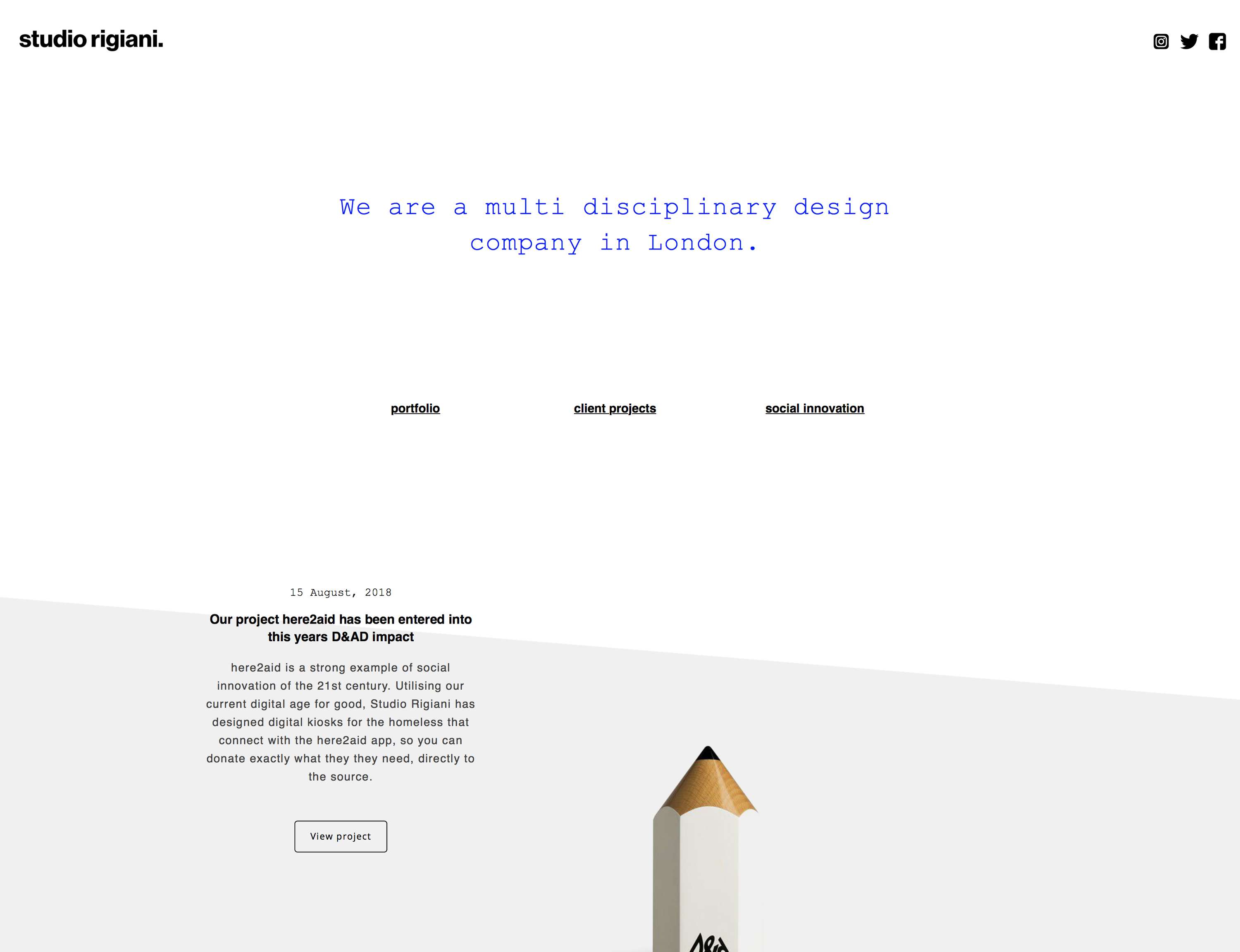 studiorigiani.com by Sophia Sargeant