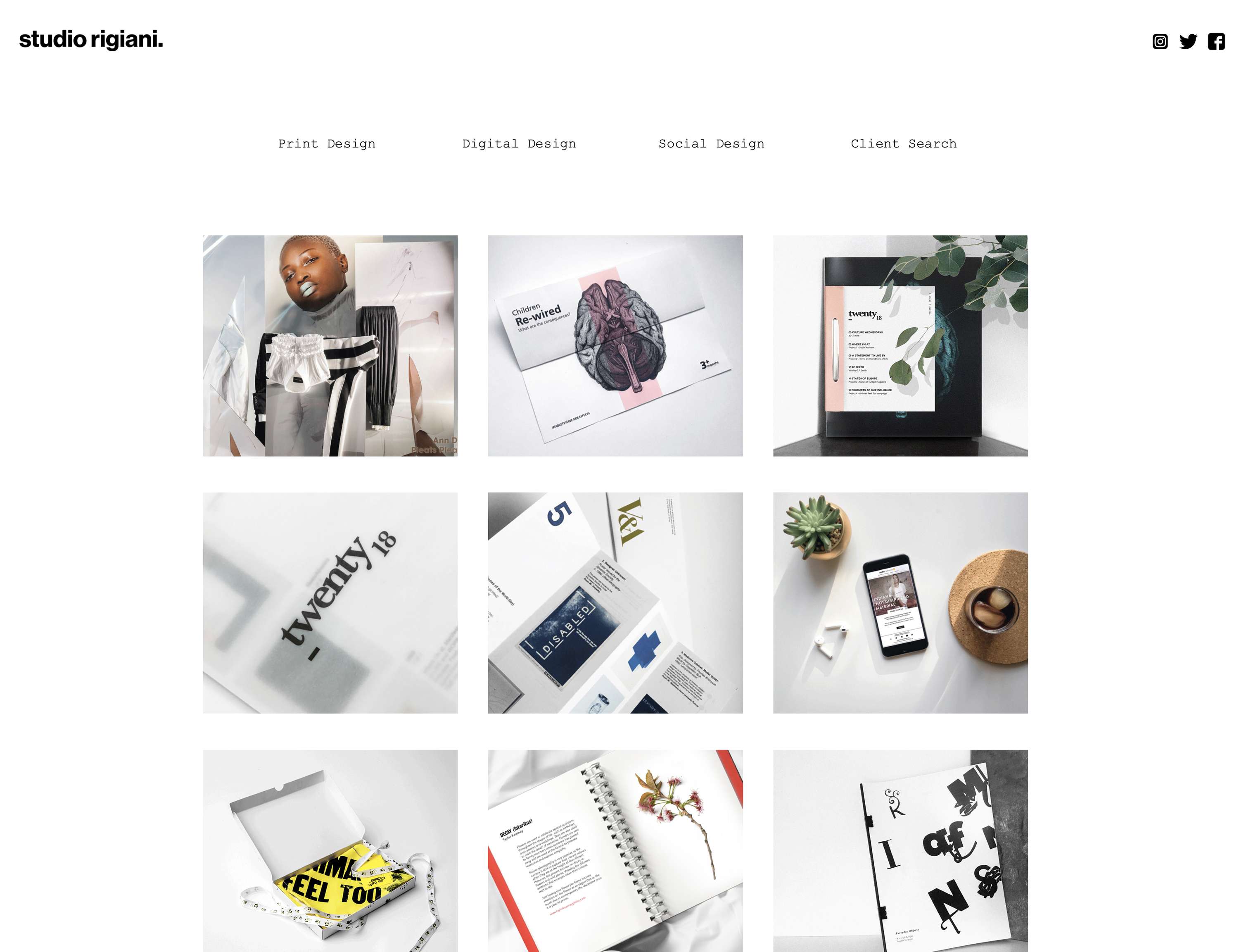studiorigiani.com by Sophia Sargeant