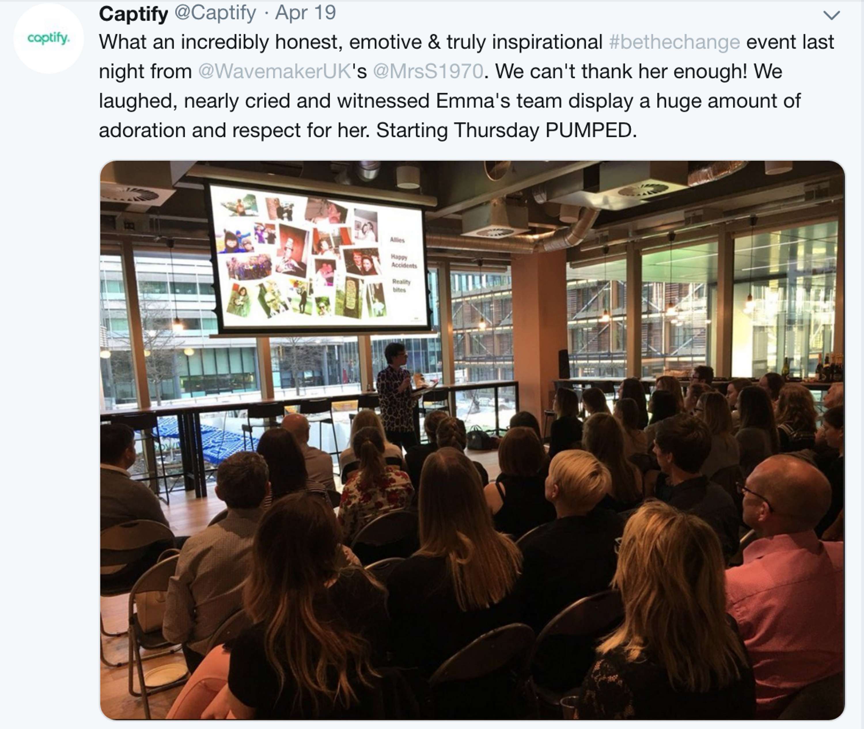 BeTheChange Talks by Ellie Ashton-Melia