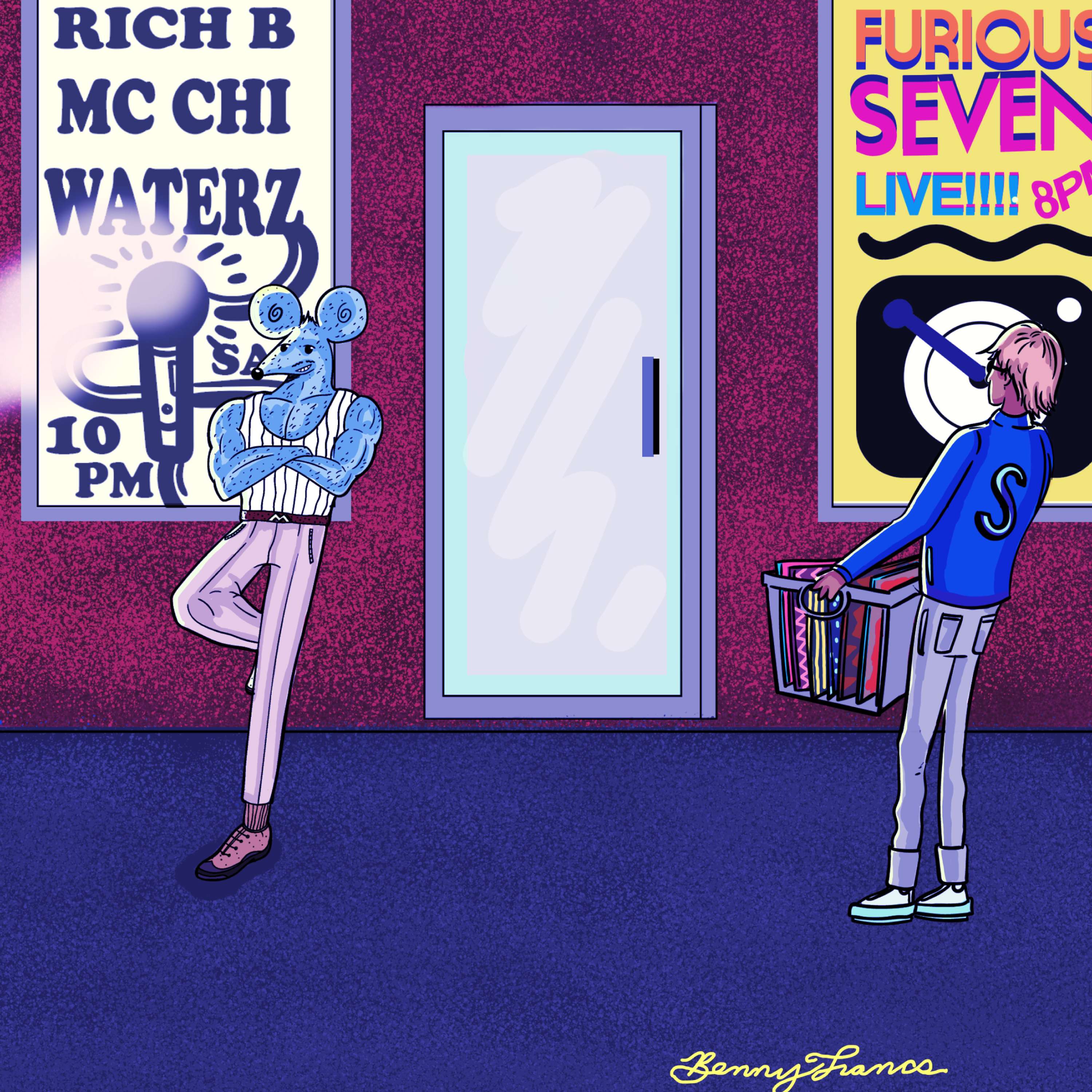 D2 Club Scene - Mackaroniuniverse.com by Benny Francs
