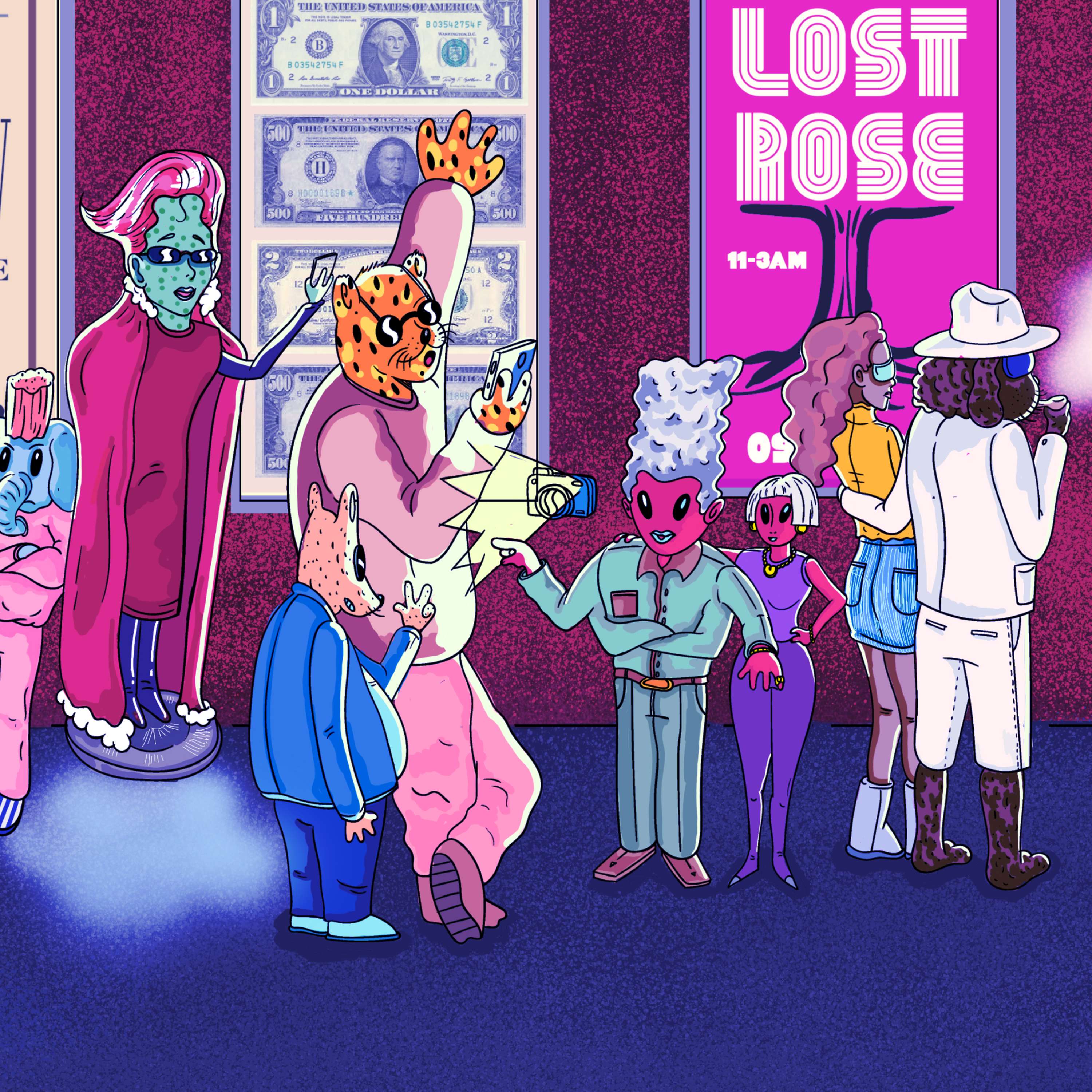 D2 Club Scene - Mackaroniuniverse.com by Benny Francs