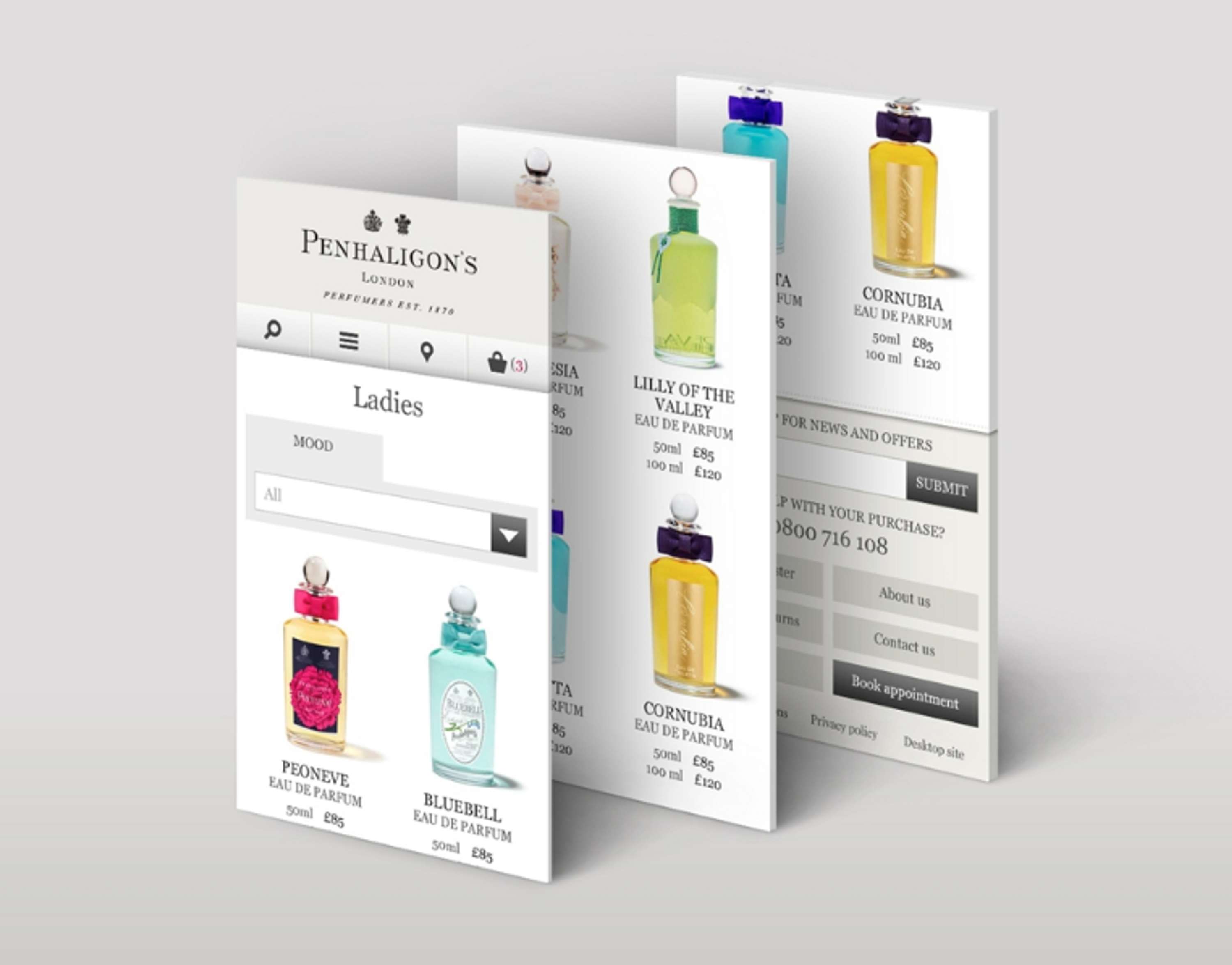 Penhaligon's | E-Commerce by Draw Group