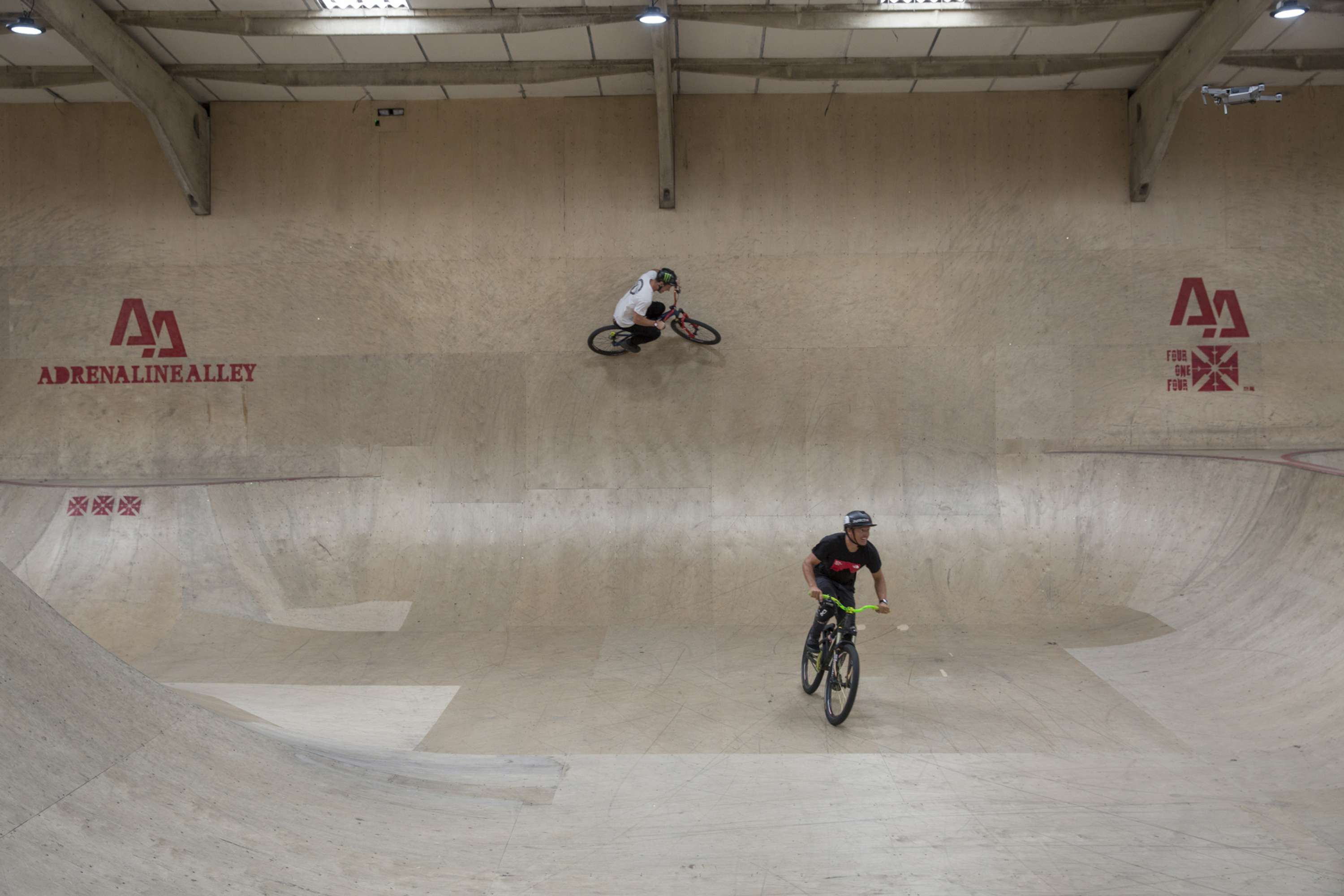 Xavier De Le Rue "Try It" backflip shot for Swatch by Sam Mellish