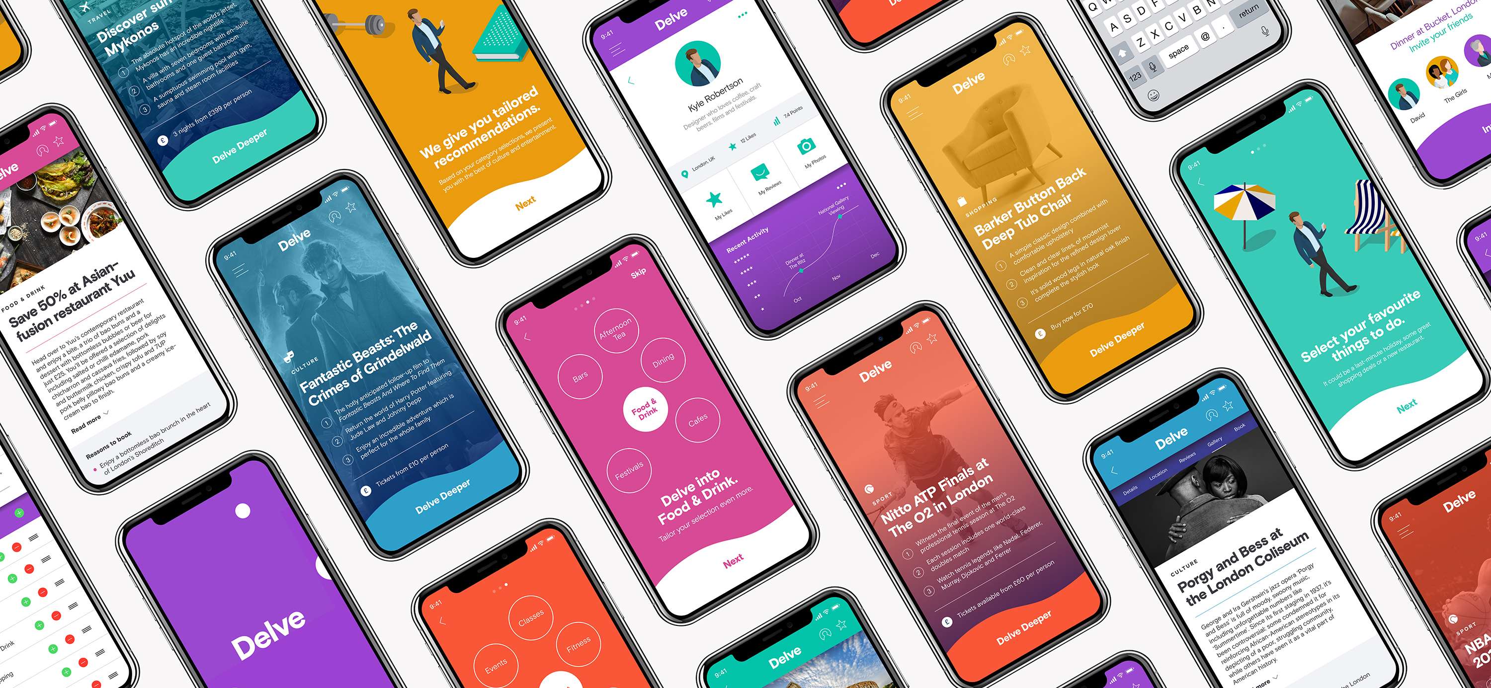 Delve App by Kyle Robertson
