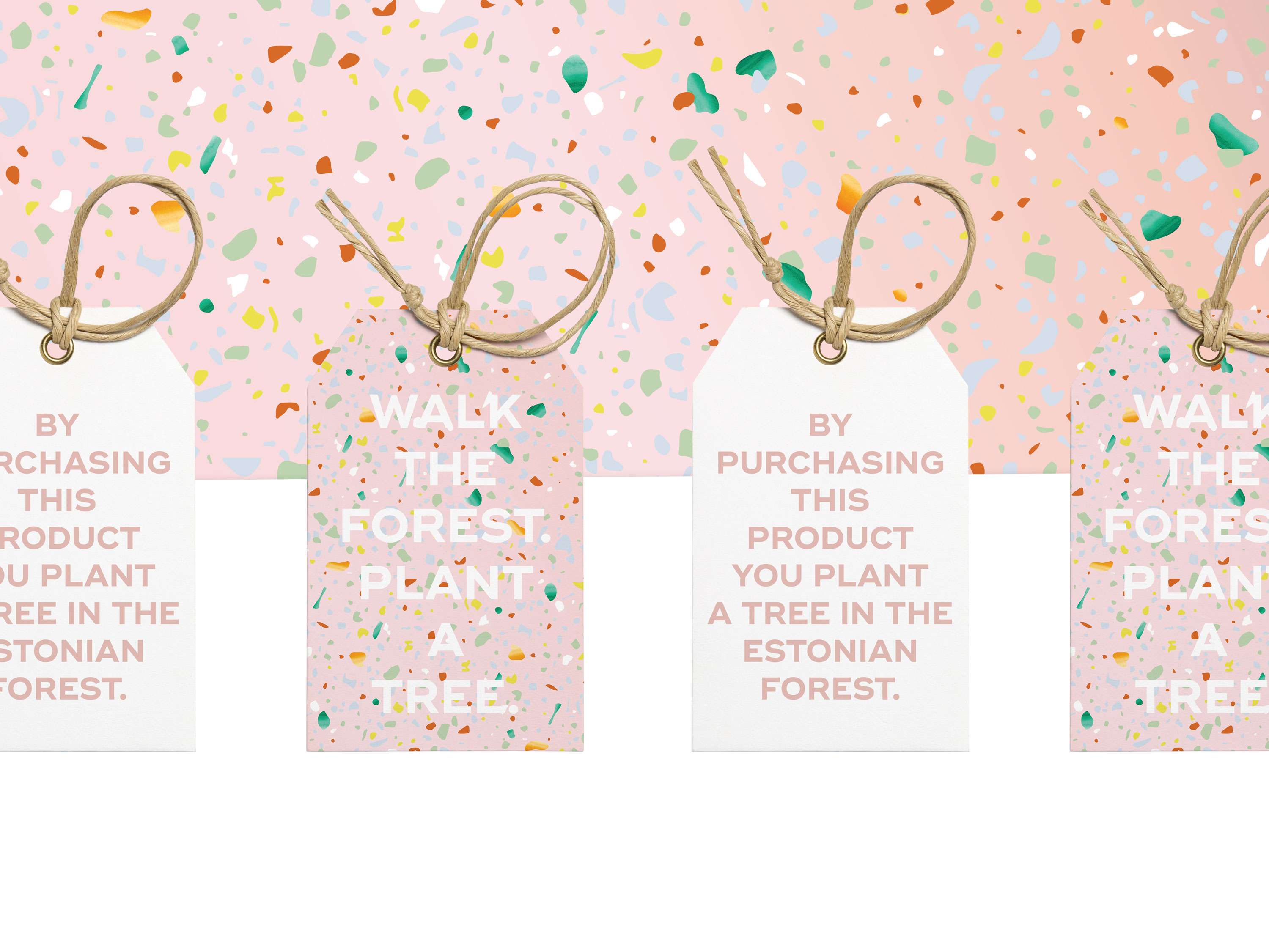 WALK THE FOREST set design & identity by Helene Vetik